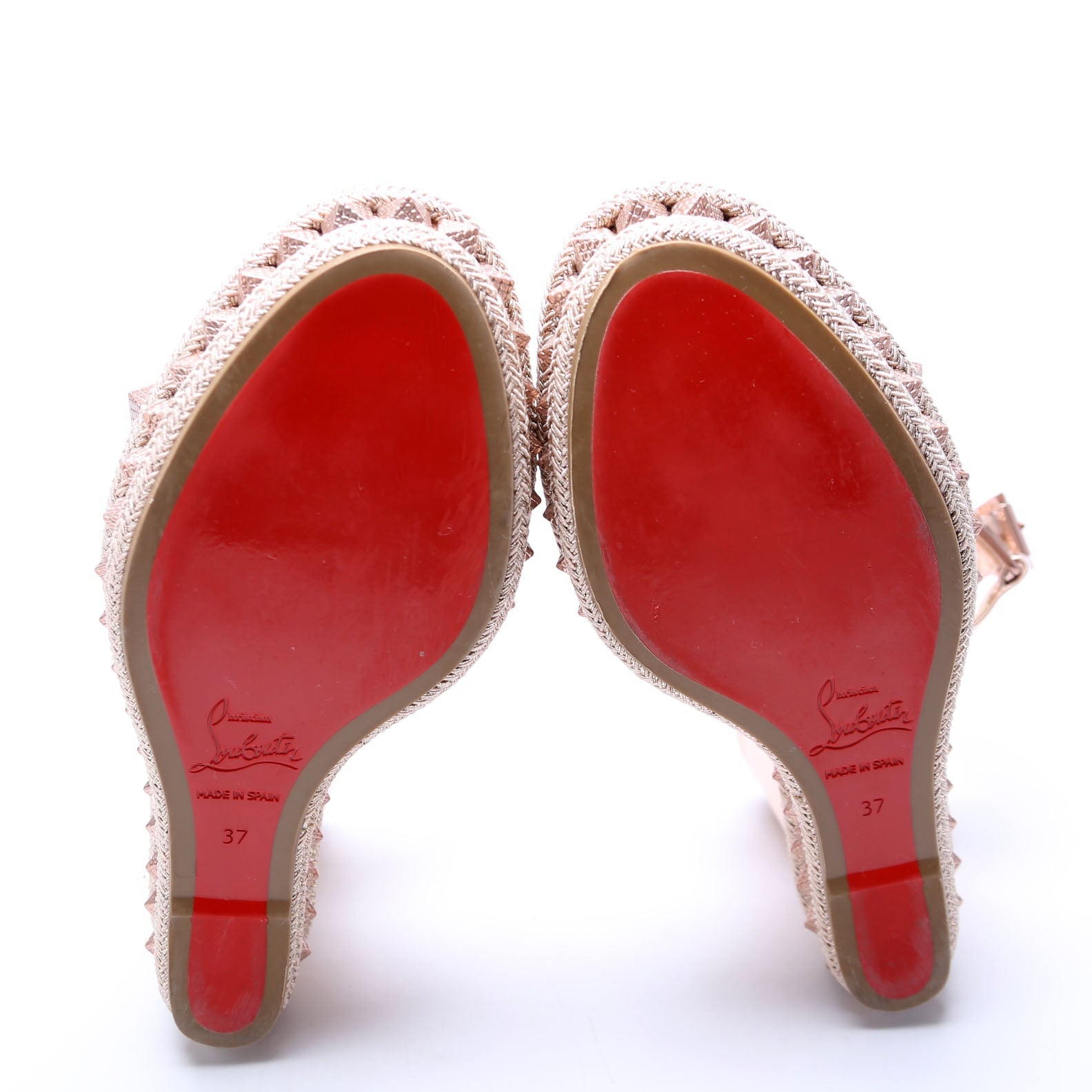 Pyraclou 110MM Sandal Wedges Size 37