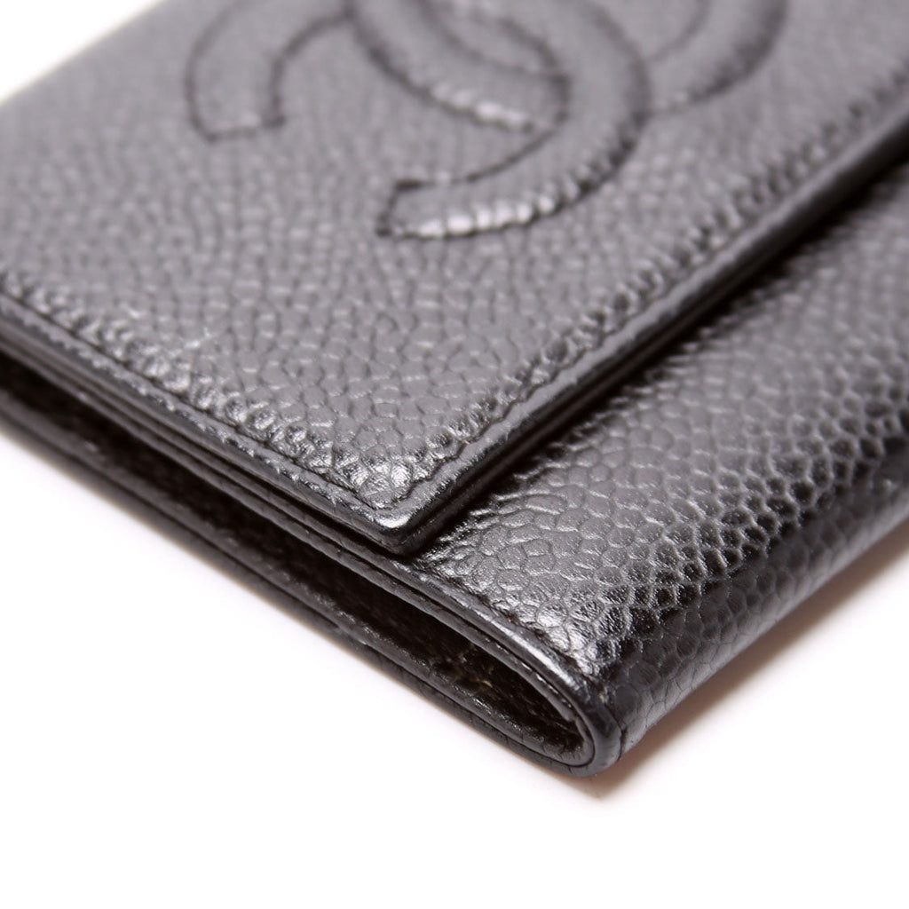 Timeless CC Flap Card Holder Black