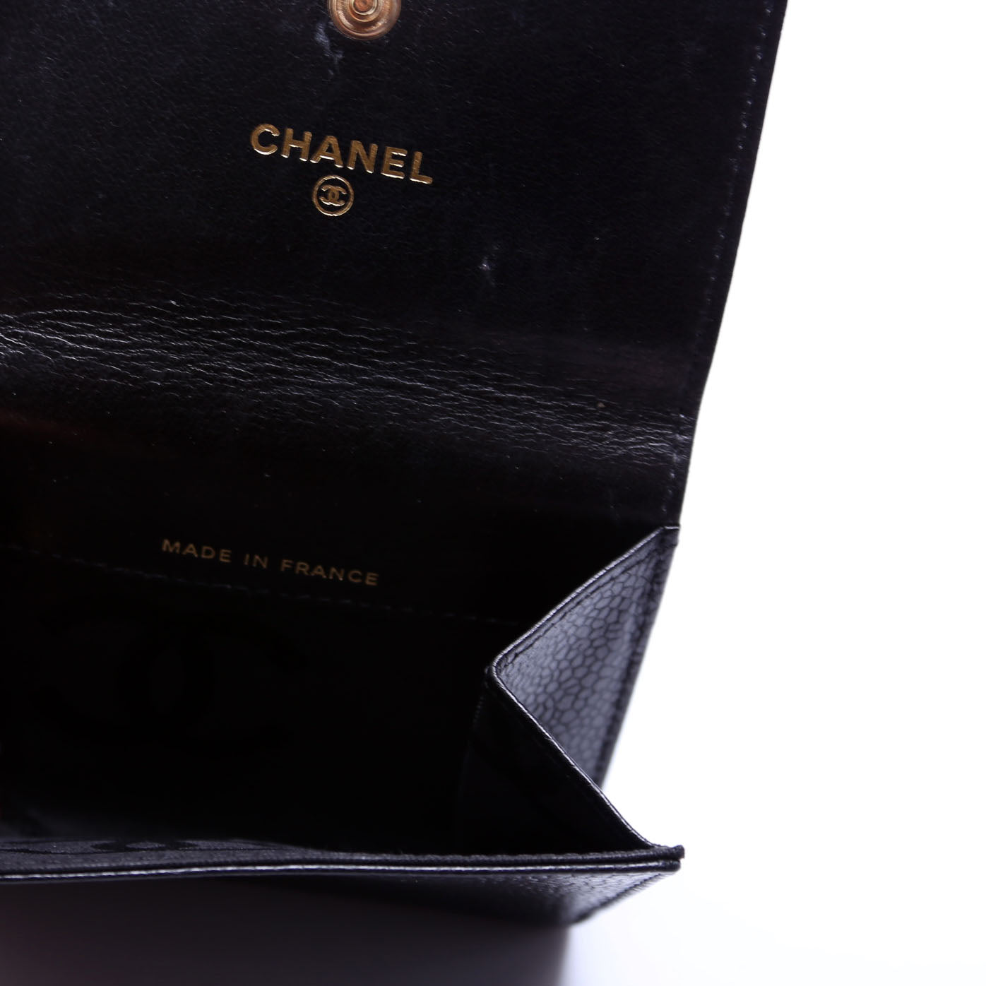 Timeless CC Flap Card Holder Black