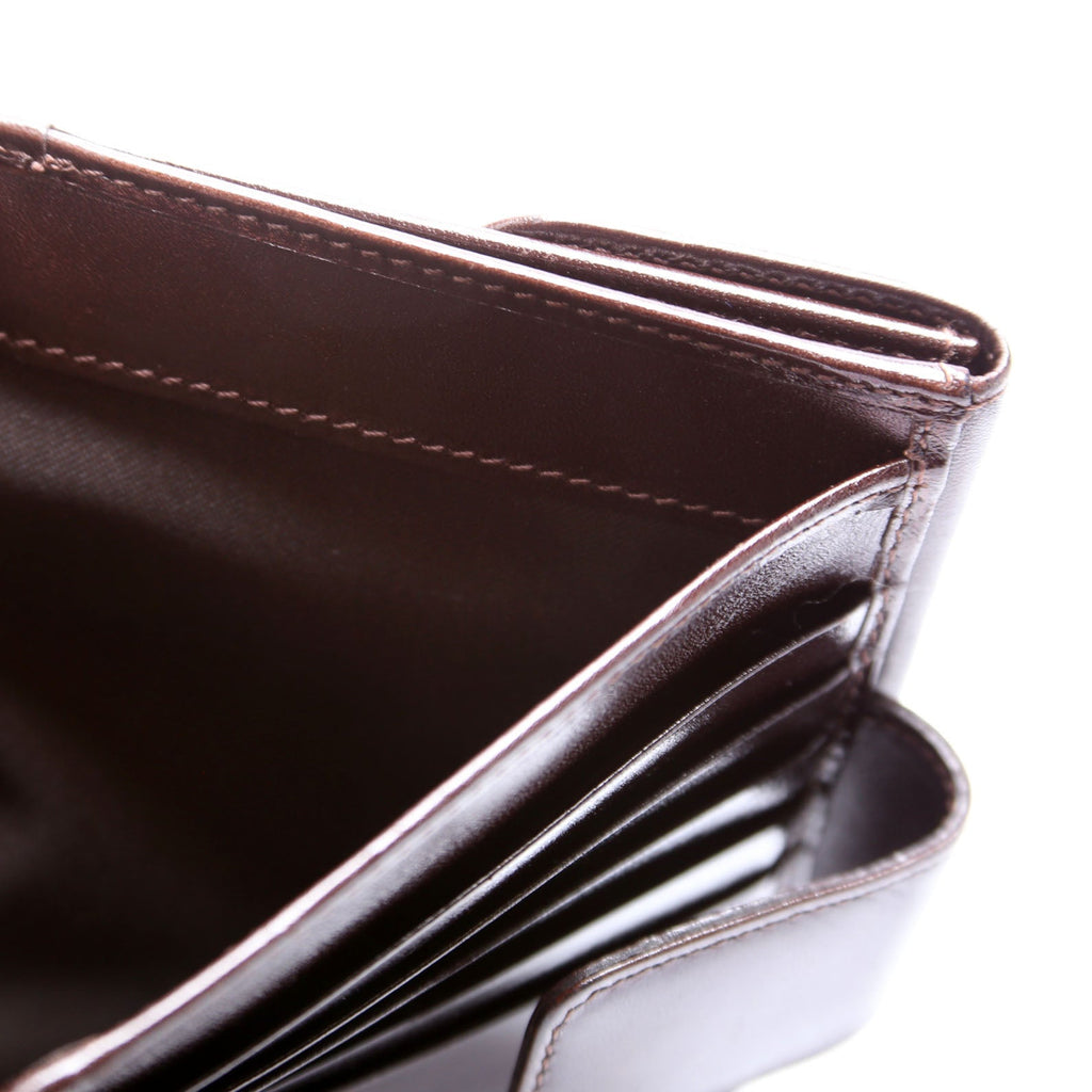 2266 Zucca Compact Bifold Wallet Brown