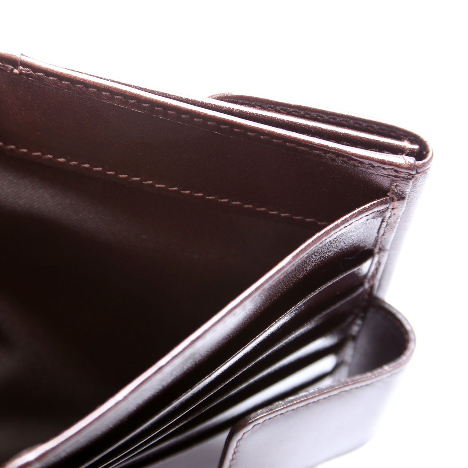 2266 Zucca Compact Bifold Wallet Brown