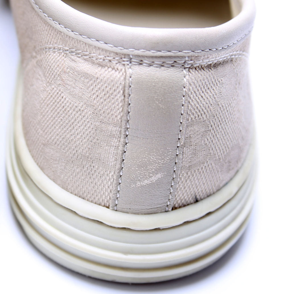 Gucci GG Canvas Low Top Sneakers Size 37 Grey