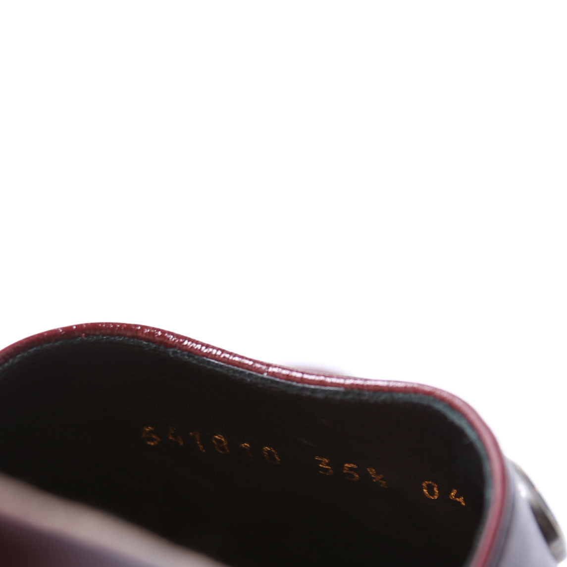 Giants Logo Mules Size 35.5 Maroon