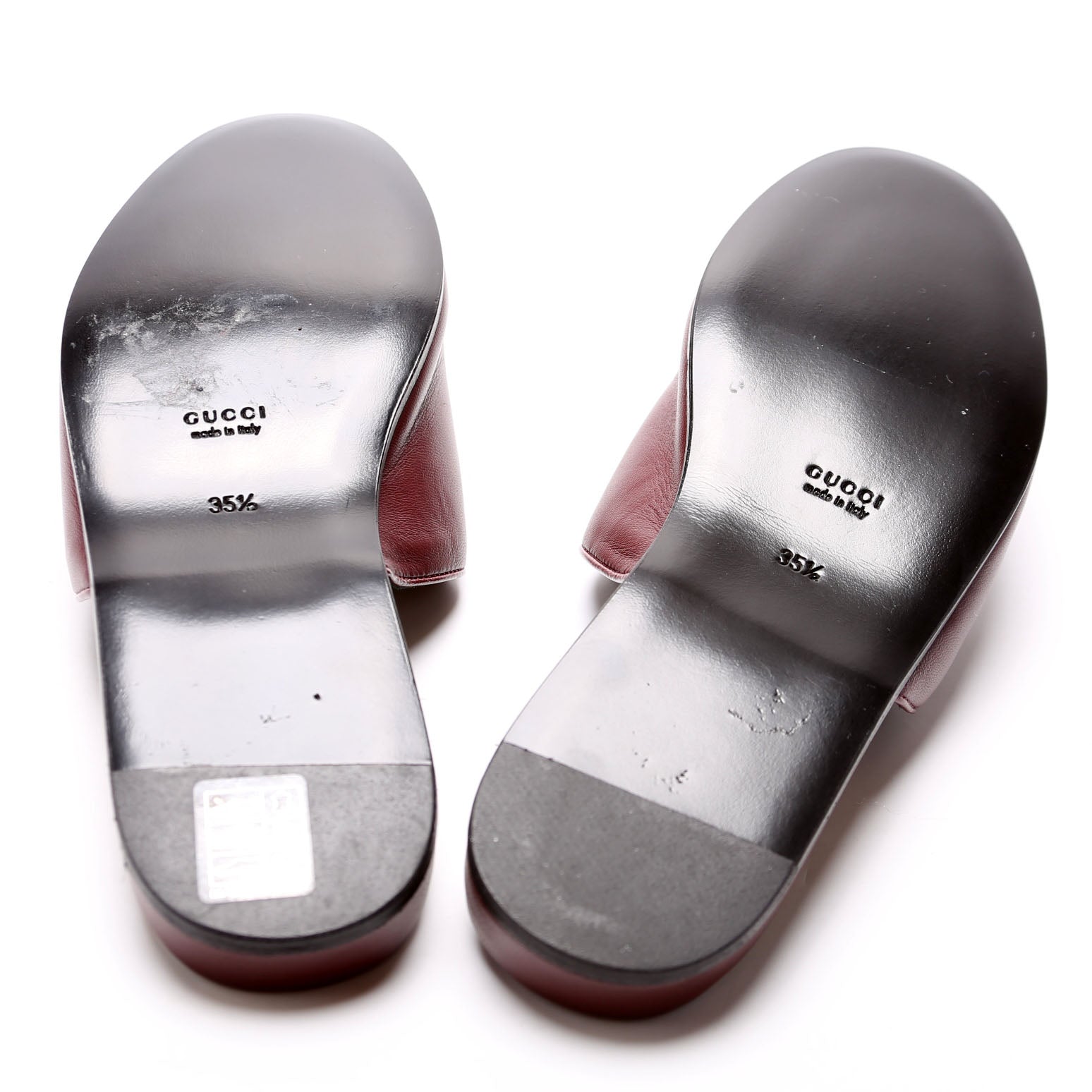 Giants Logo Mules Size 35.5 Maroon