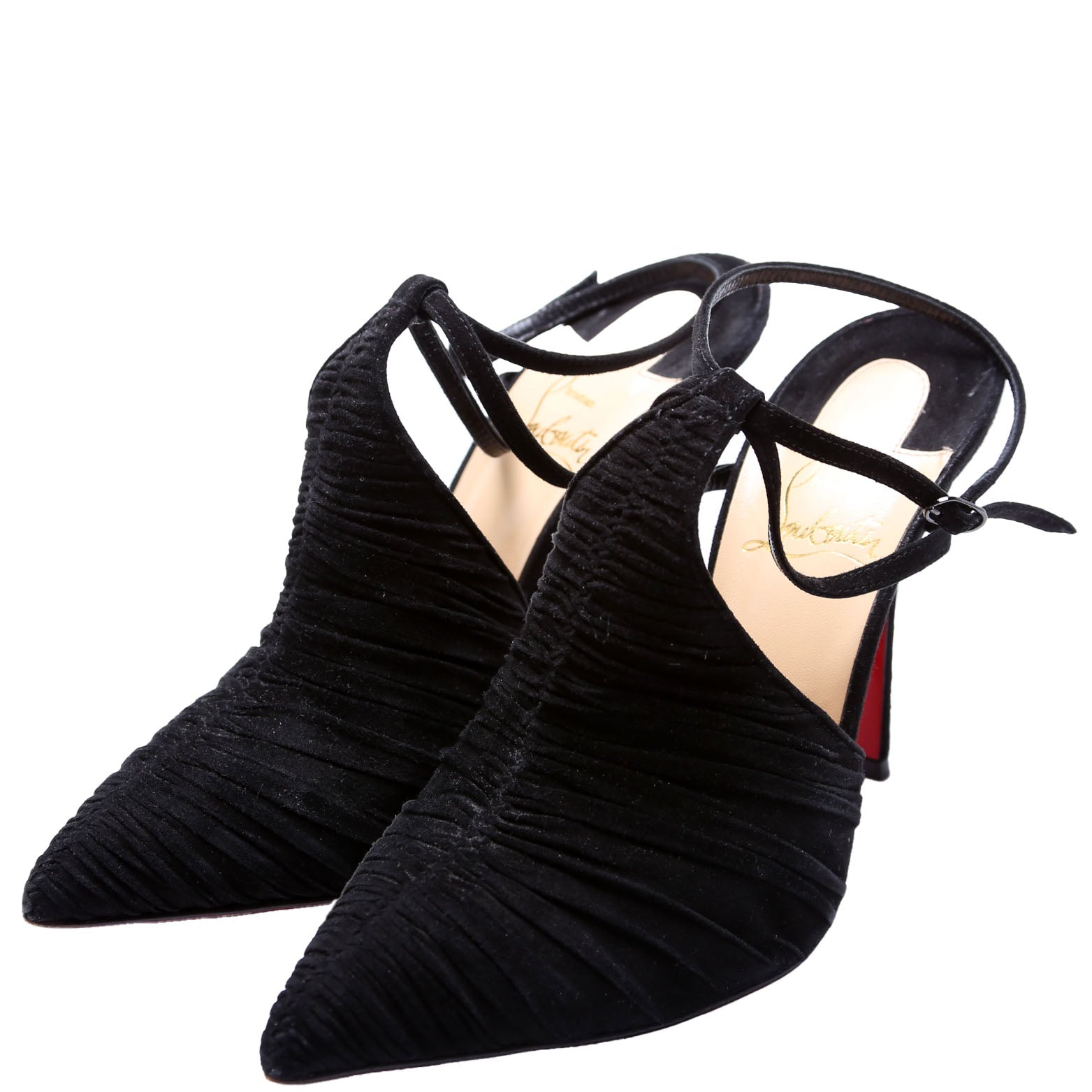 Queenacid 100MM Suede Pumps Size 37.5