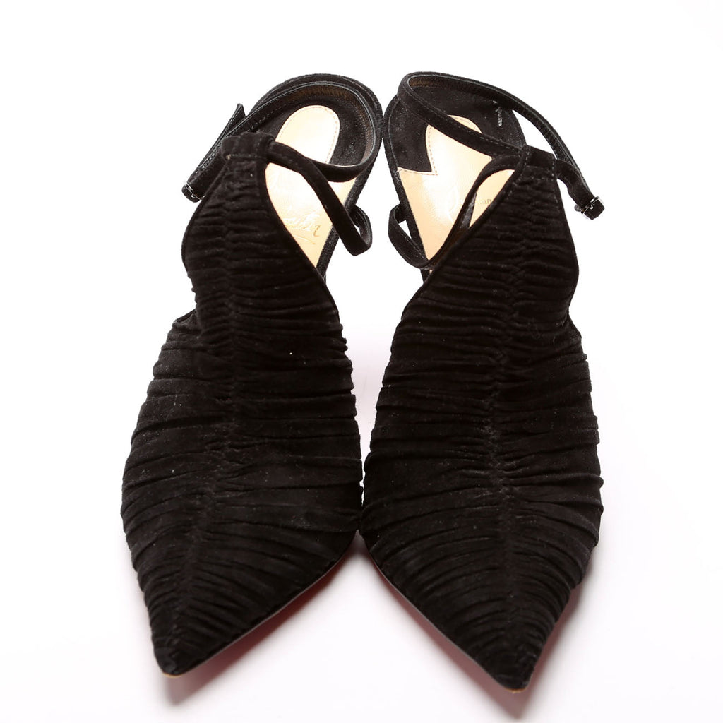 Queenacid 100MM Suede Pumps Size 37.5