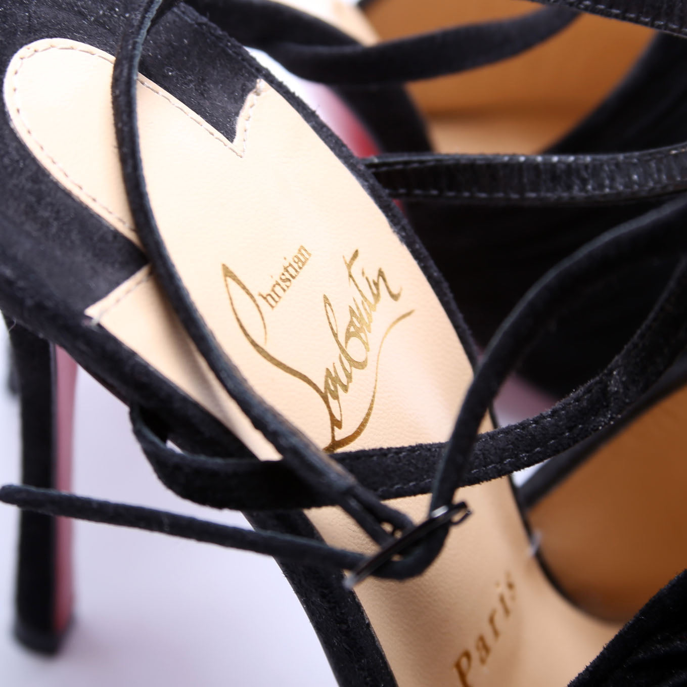 Queenacid 100MM Suede Pumps Size 37.5