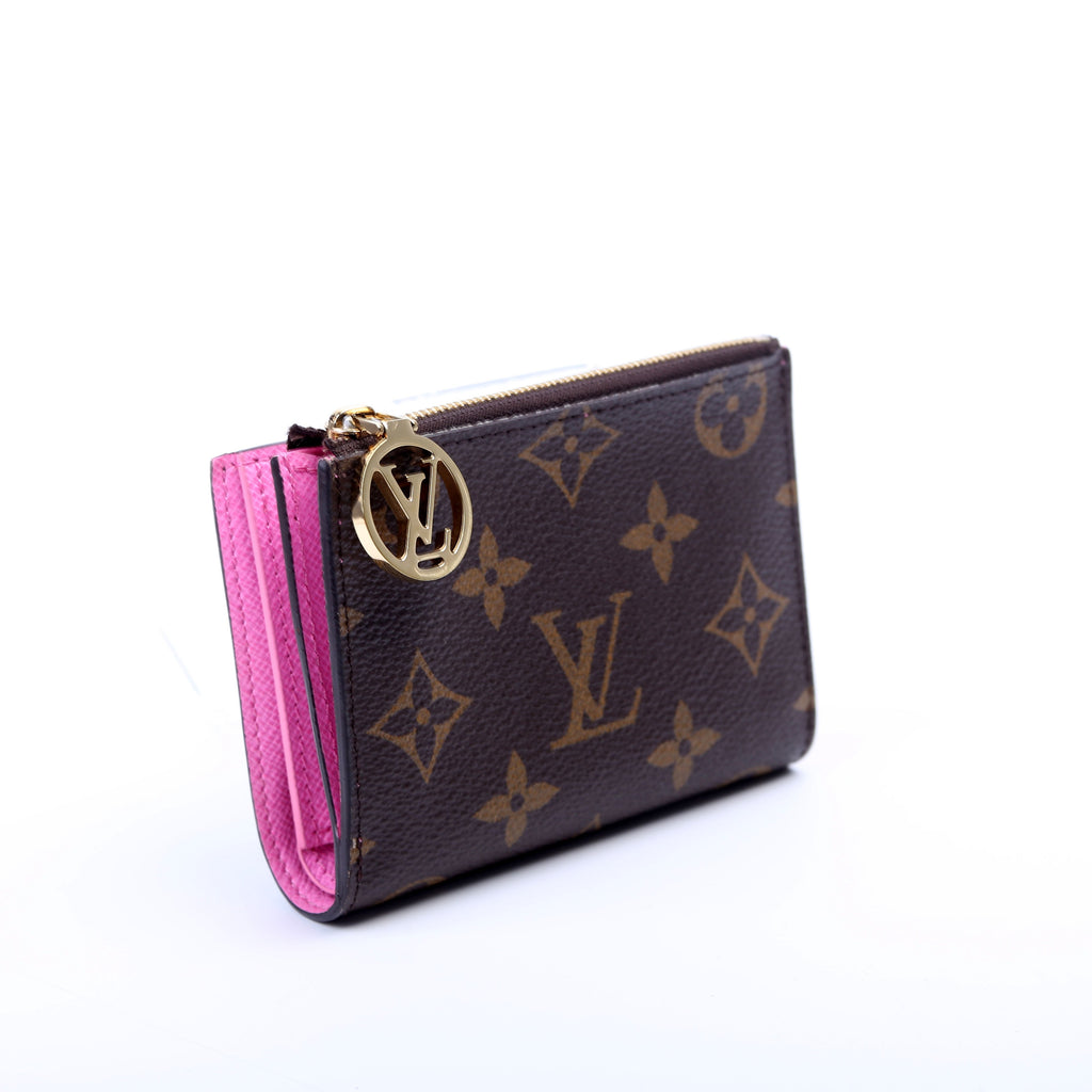 Lisa Wallet Monogram Pink