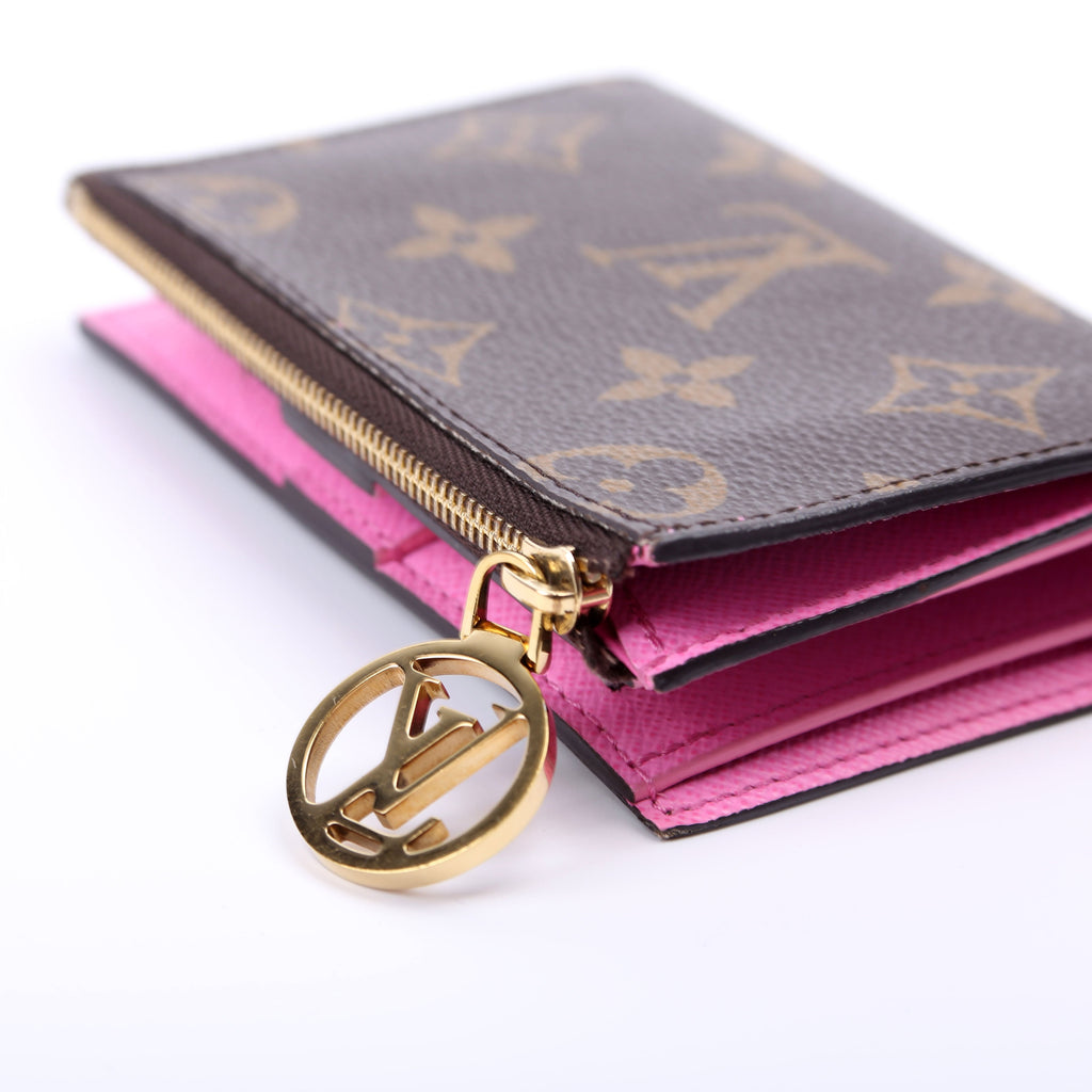 Lisa Wallet Monogram Pink