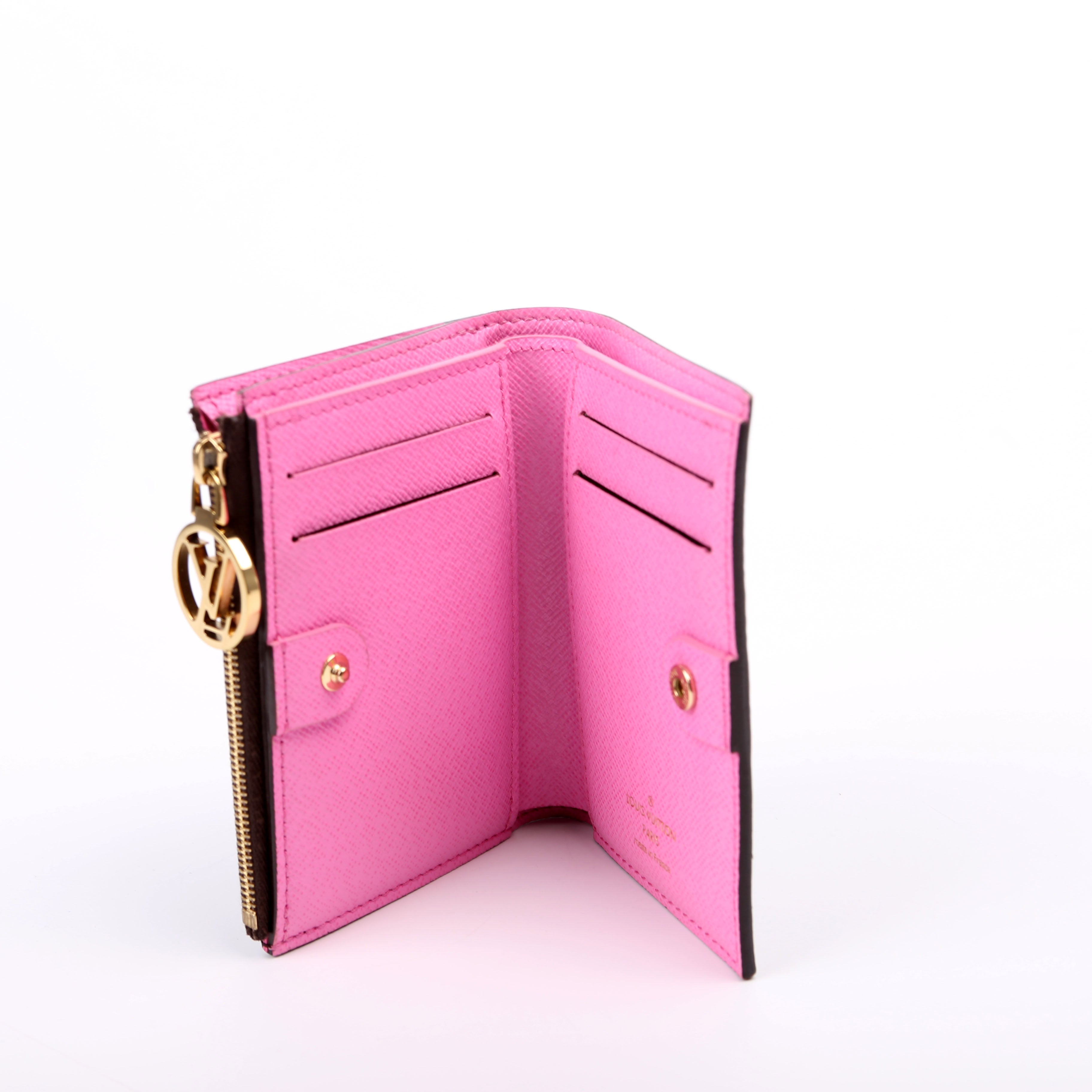 Lisa Wallet Monogram Pink