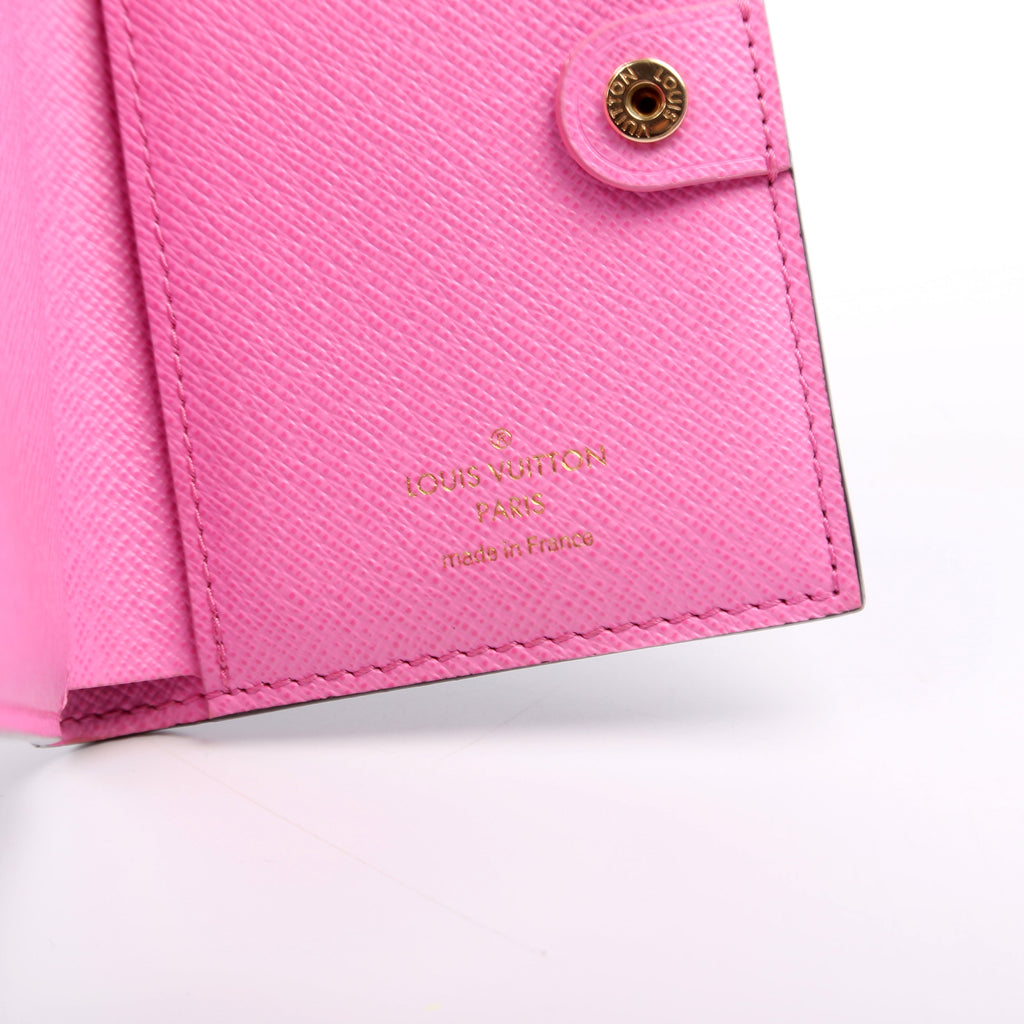 Lisa Wallet Monogram Pink