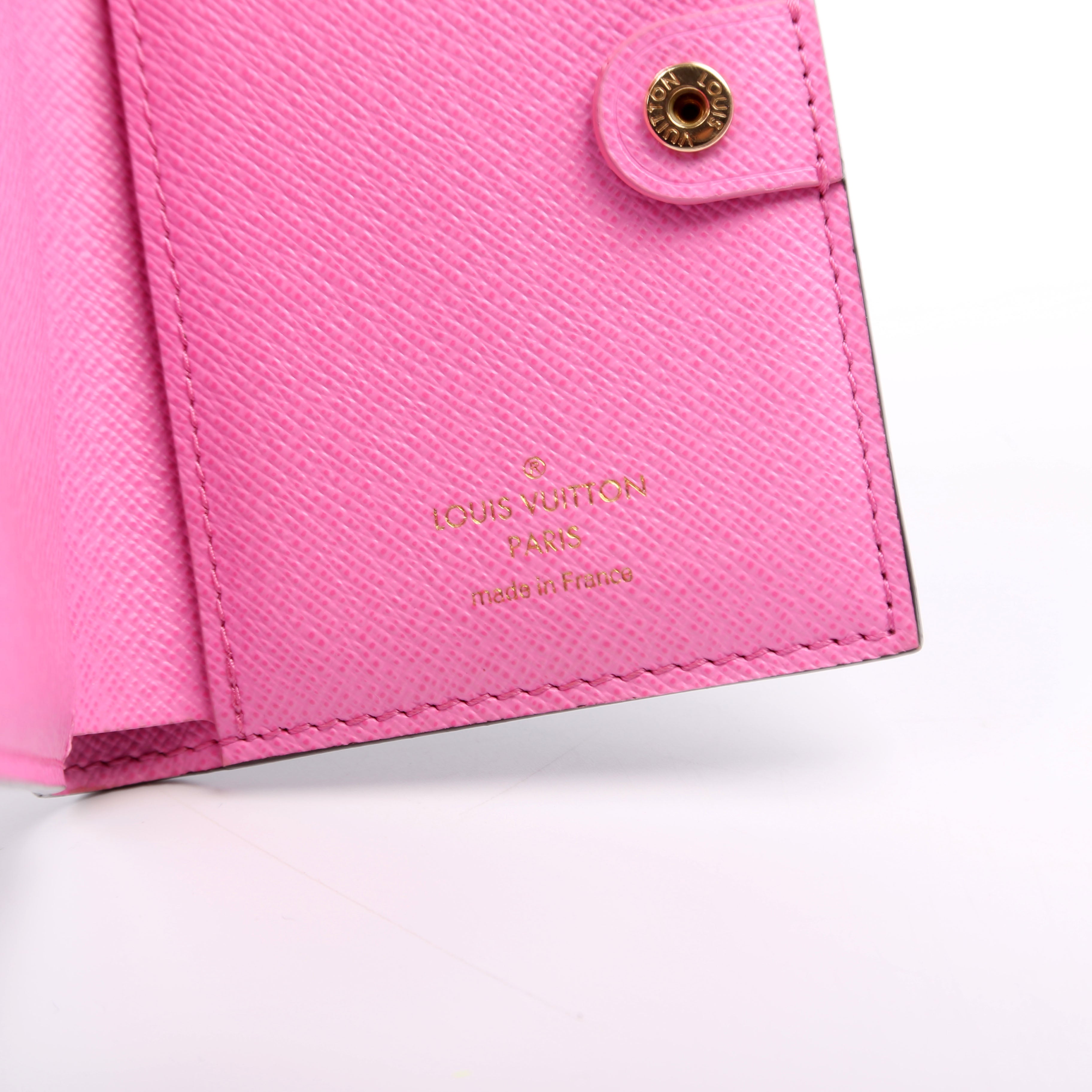 Lisa Wallet Monogram Pink