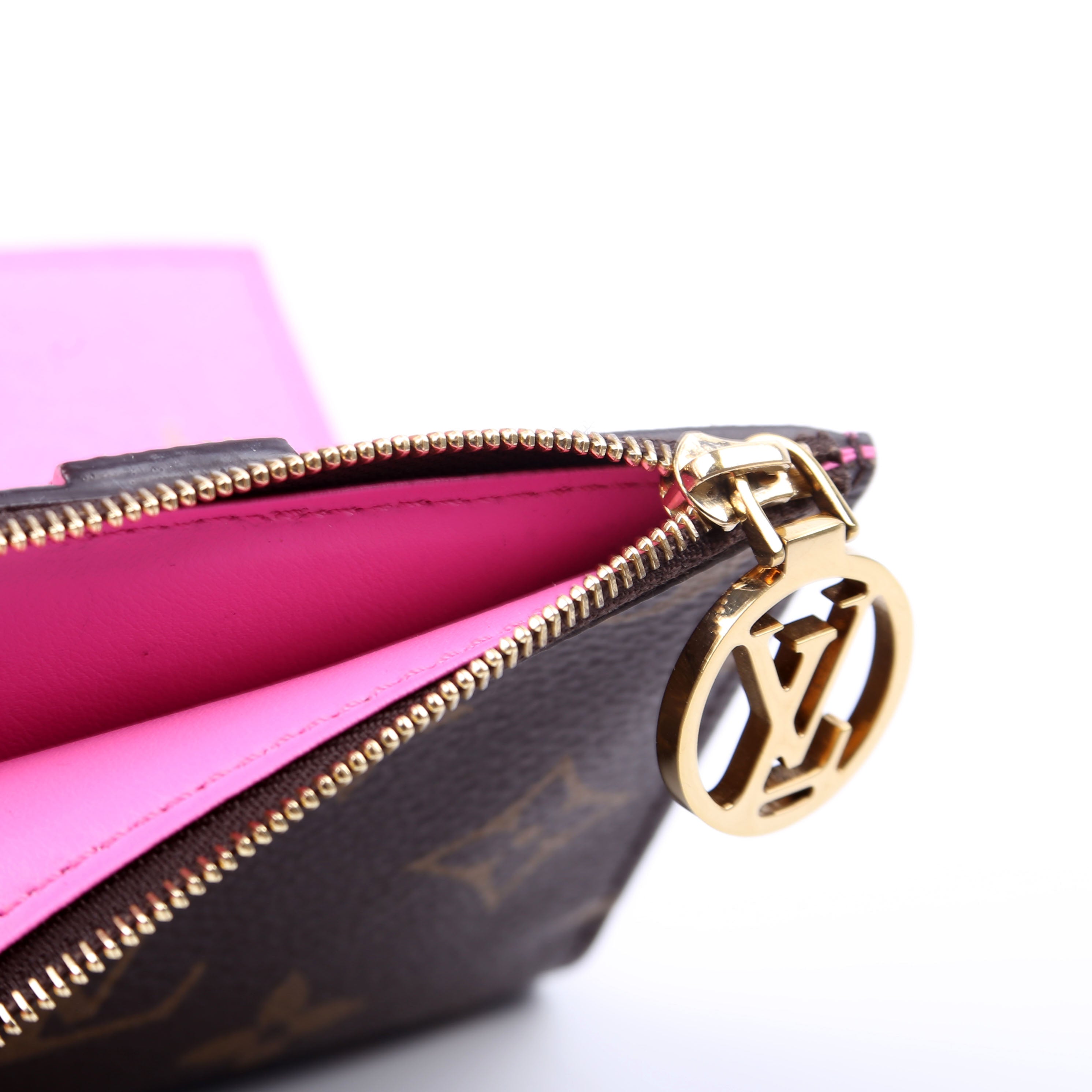 Lisa Wallet Monogram Pink