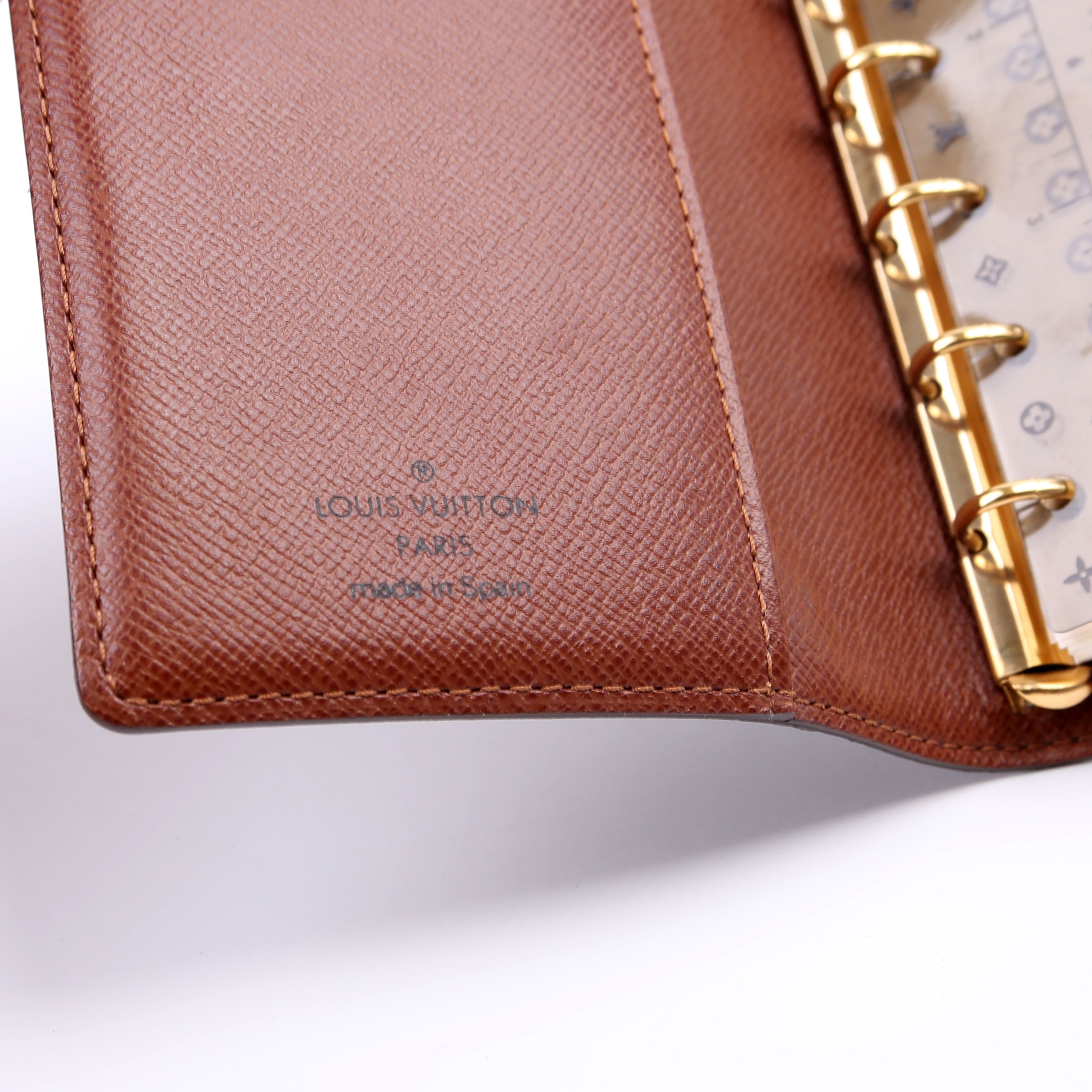 Agenda Small Ring Monogram