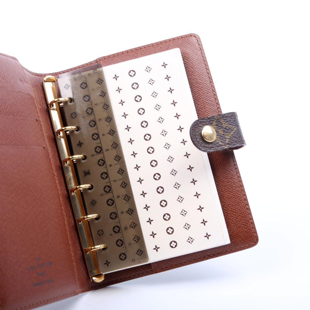 Agenda Small Ring Monogram
