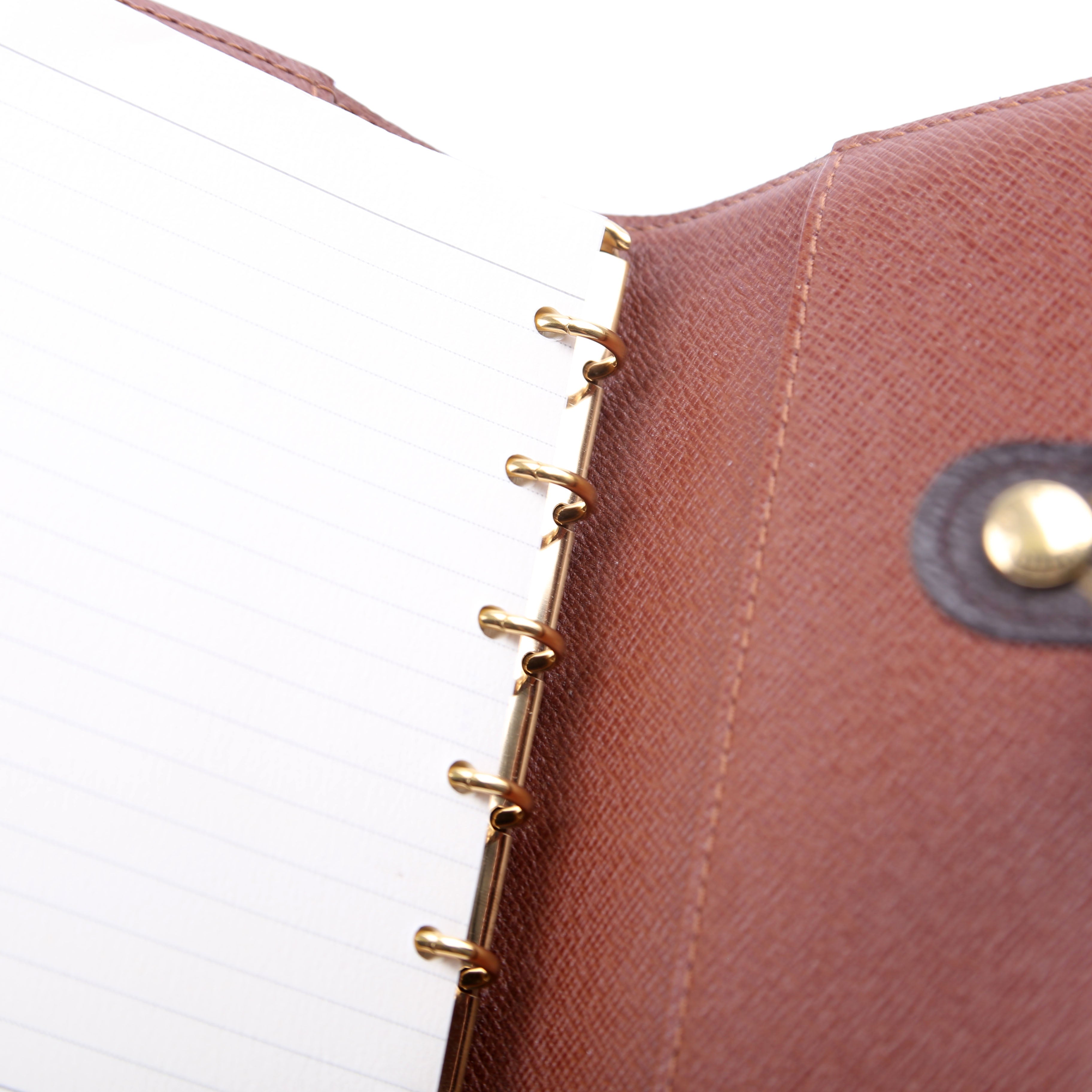 Agenda Small Ring Monogram