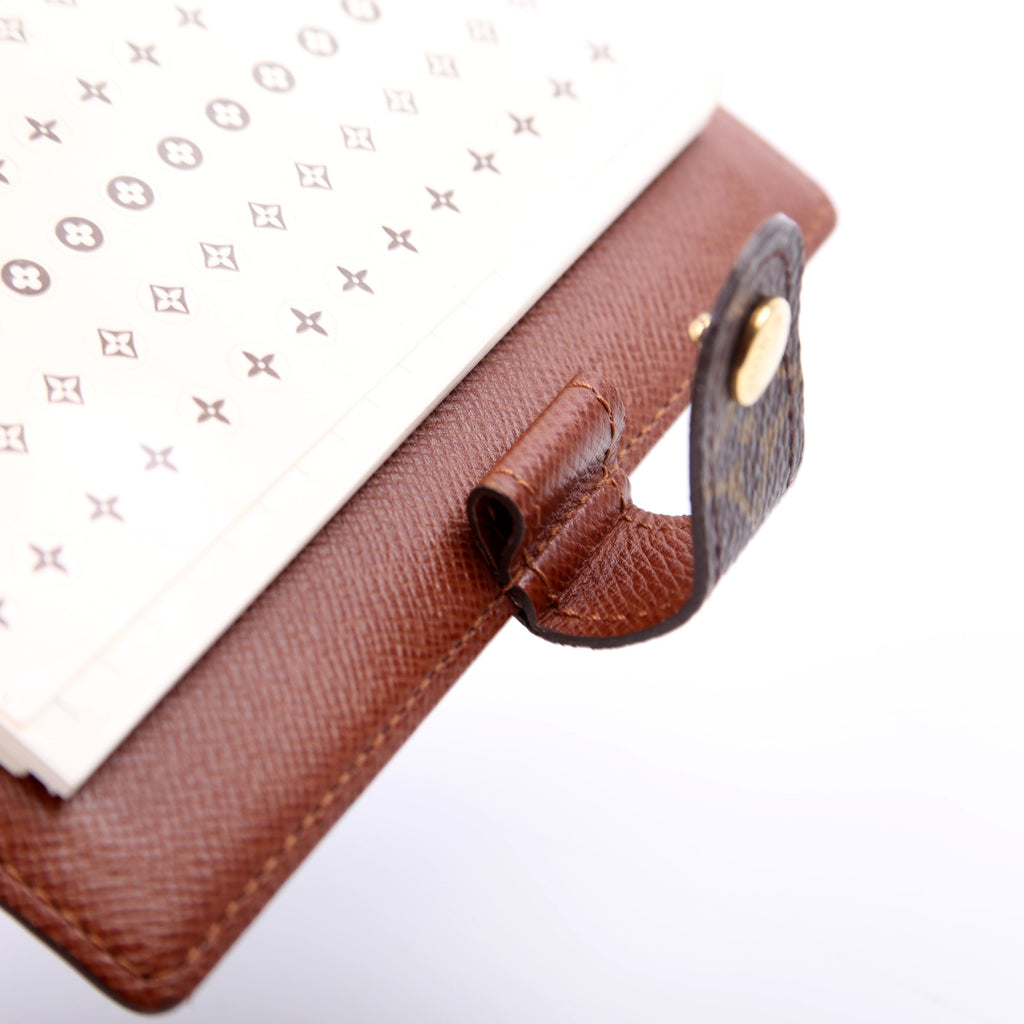 Agenda Small Ring Monogram