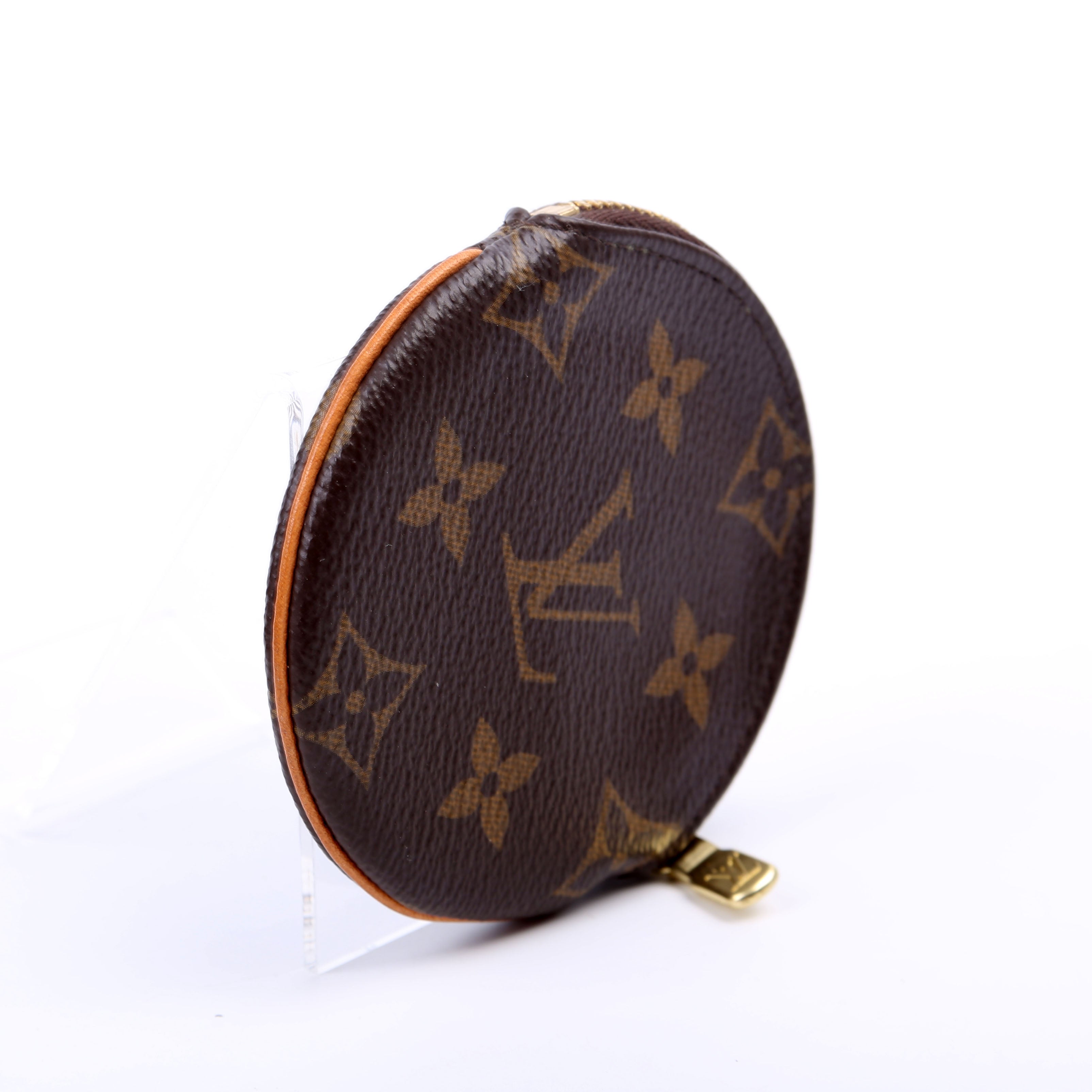 Round Coin Purse Monogram