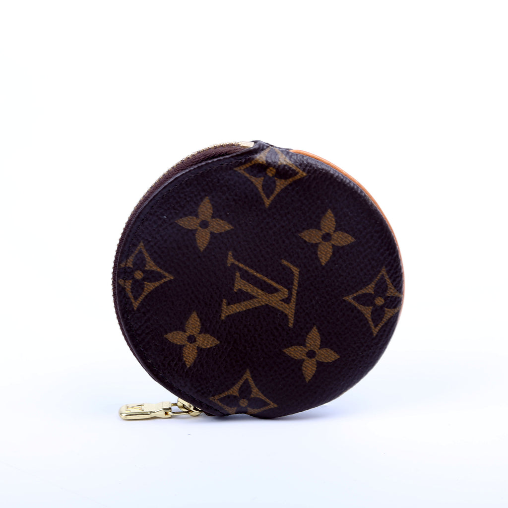 Round Coin Purse Monogram