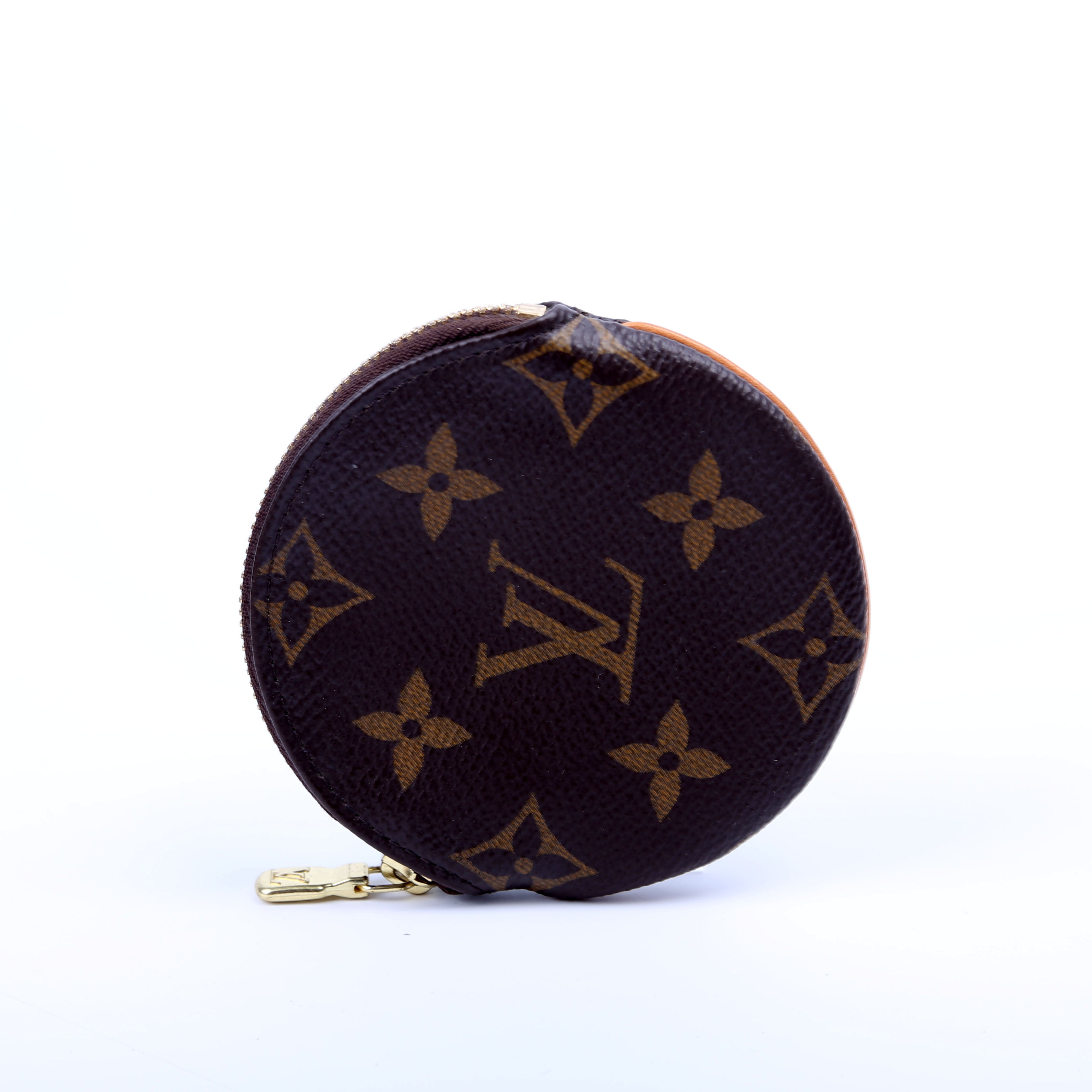 Round Coin Purse Monogram