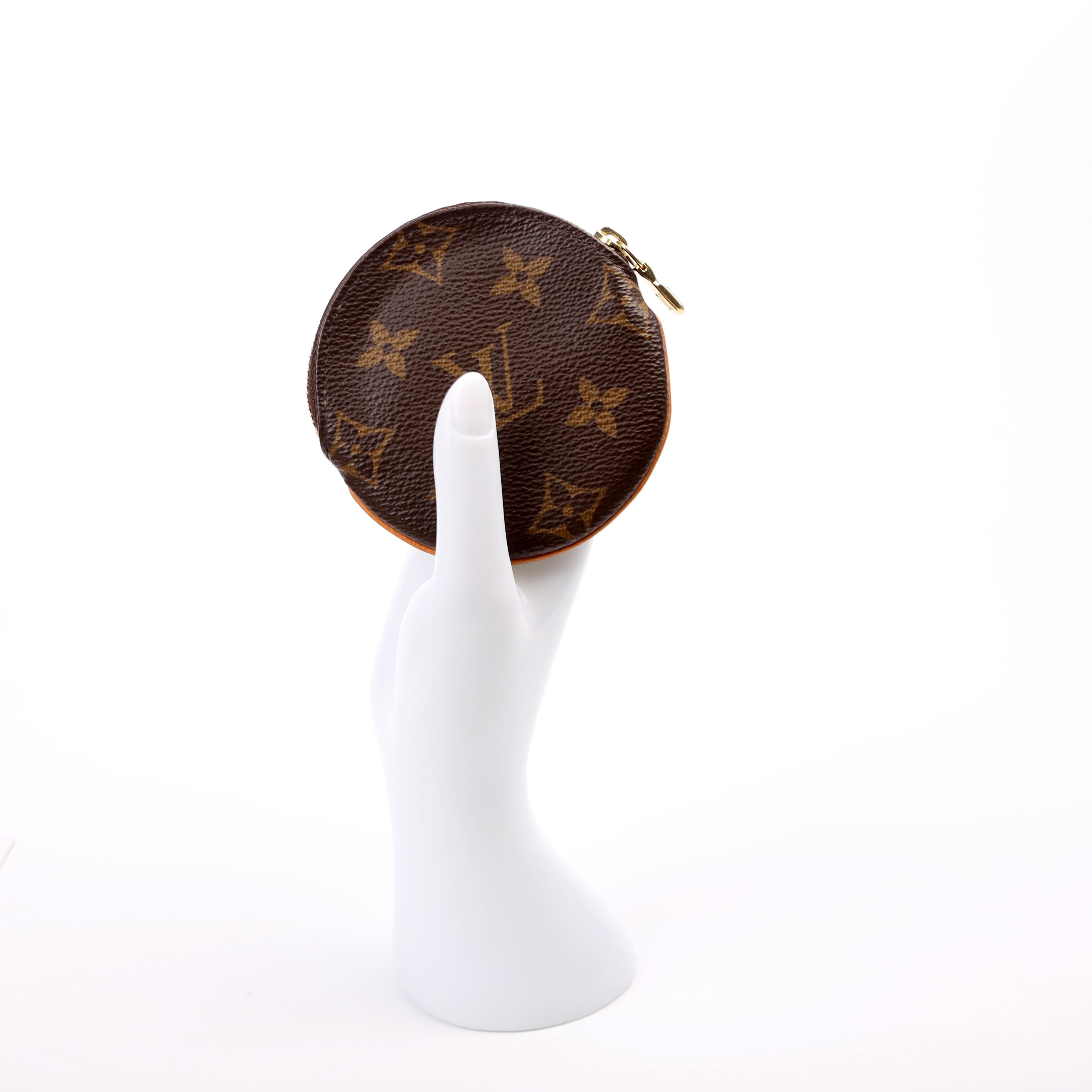 Round Coin Purse Monogram