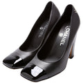 Square Cap Toe Pumps Size 37