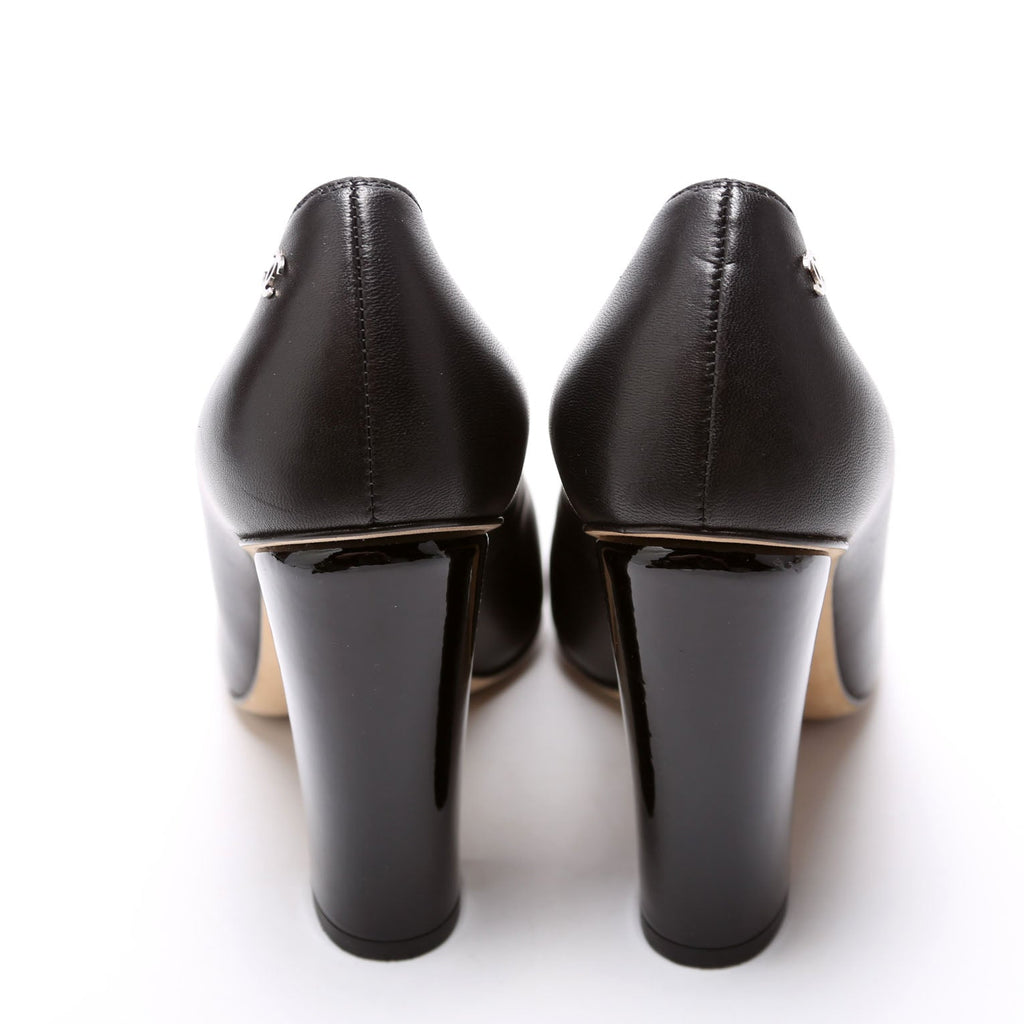 Square Cap Toe Pumps Size 37