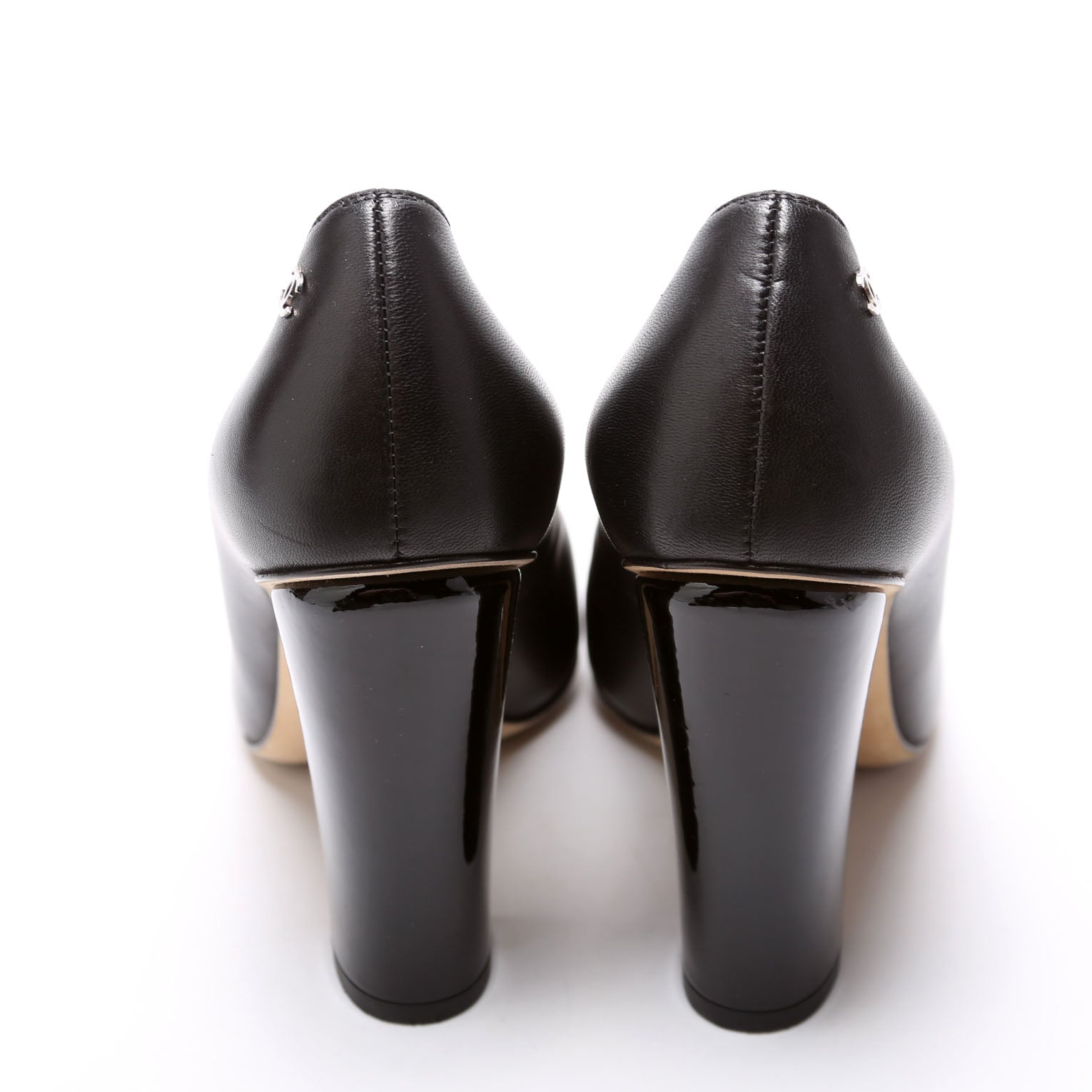 Square Cap Toe Pumps Size 37