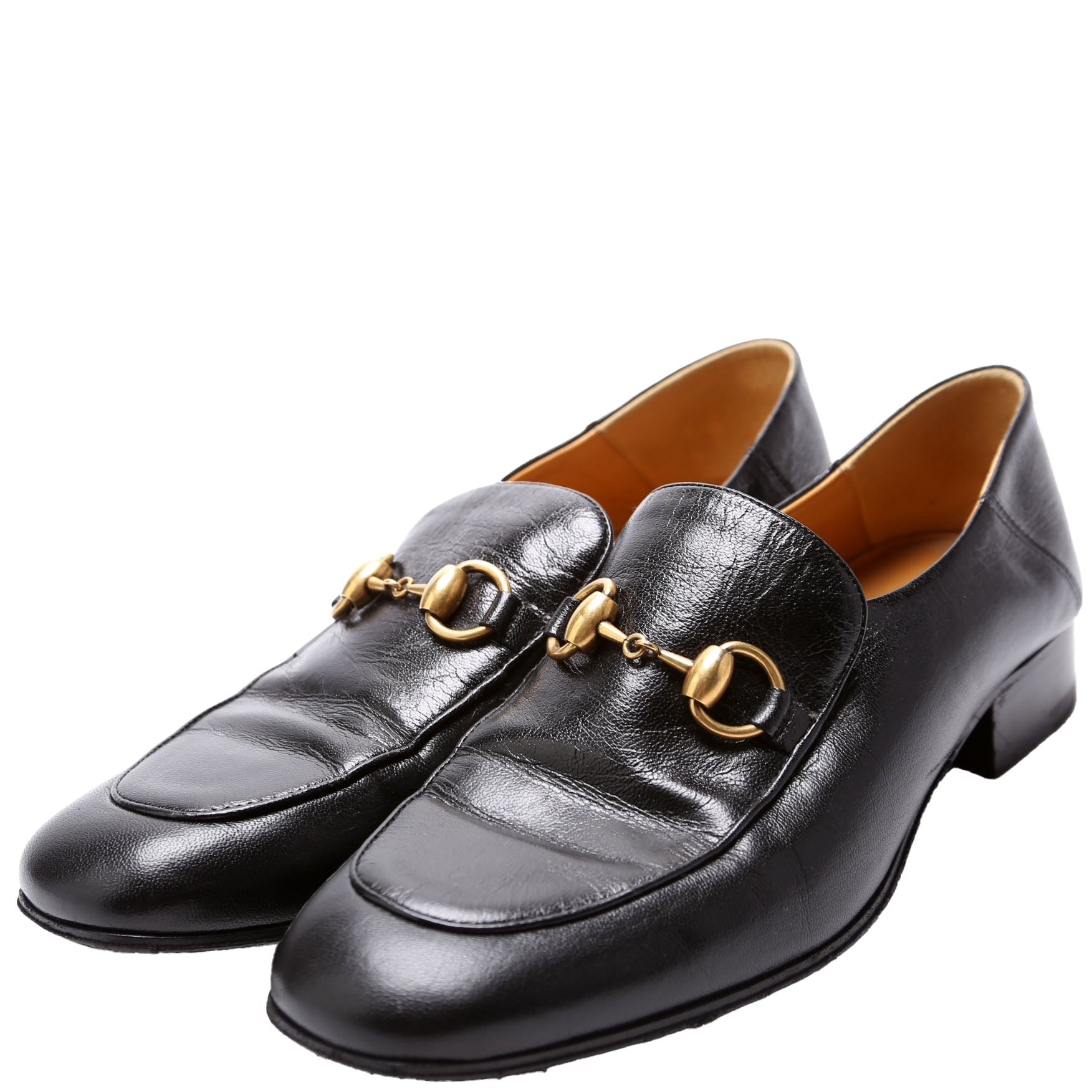 Horsebit Mid-Heel Loafer Size 38.5