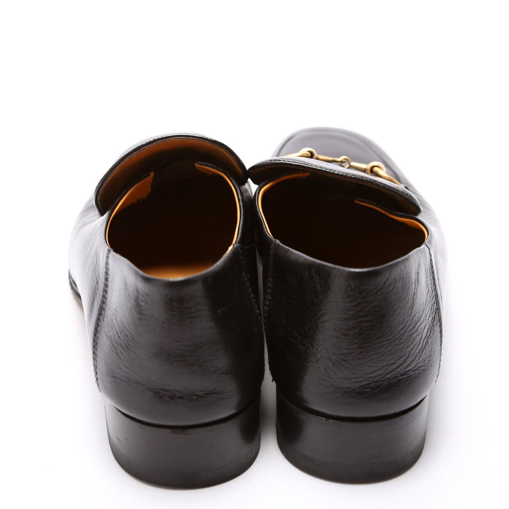 Horsebit Mid-Heel Loafer Size 38.5