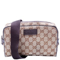 Gucci 449174 GG Canvas Belt Bag Brown