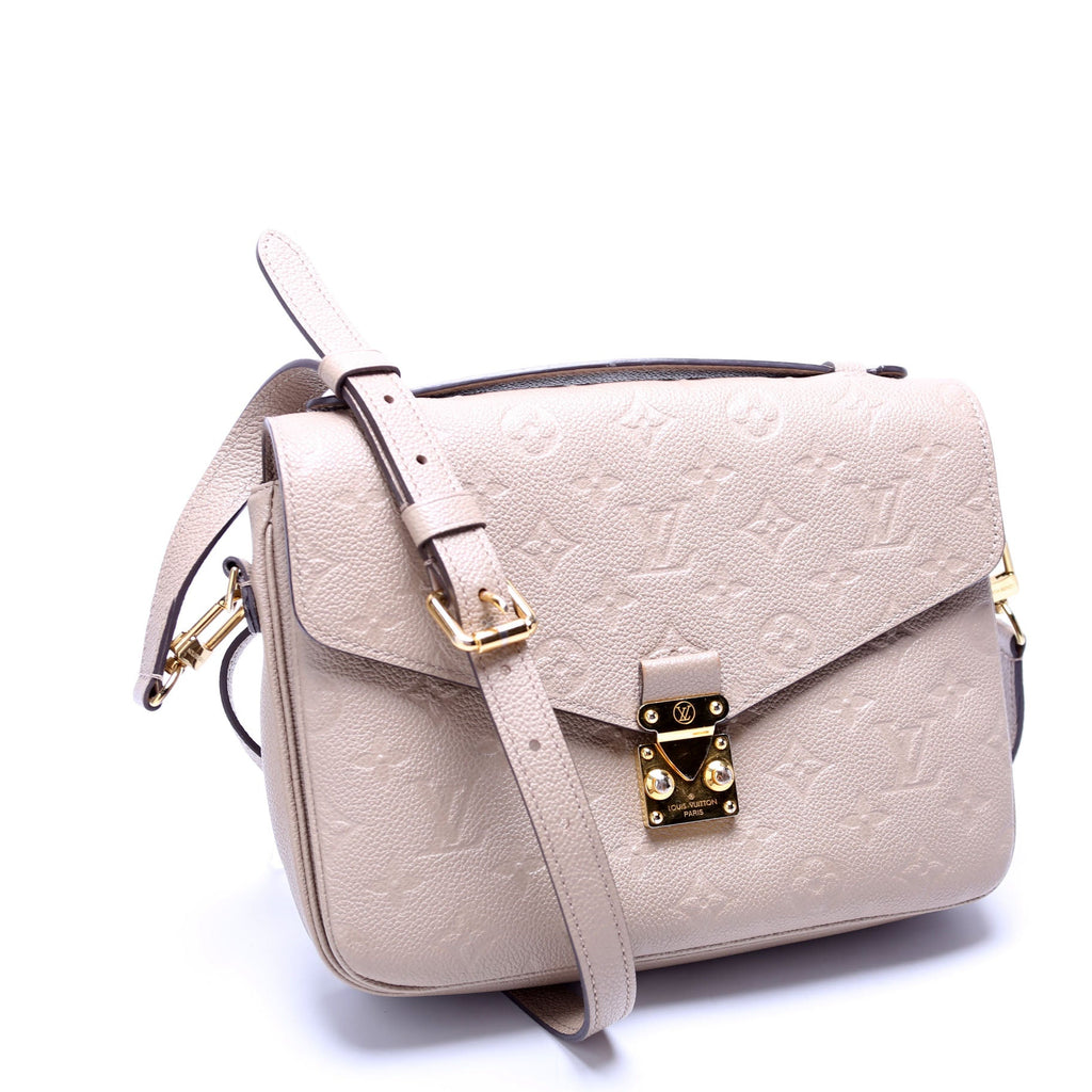 Pochette Metis Empreinte Beige