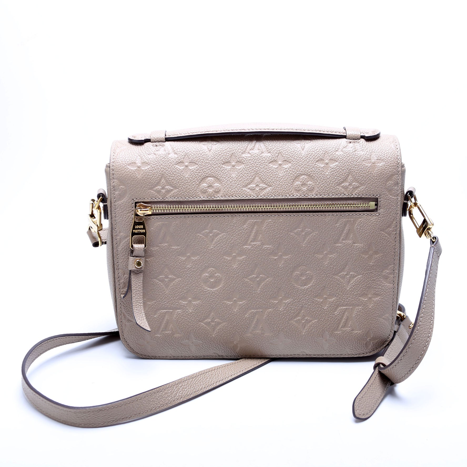 Pochette Metis Empreinte Beige