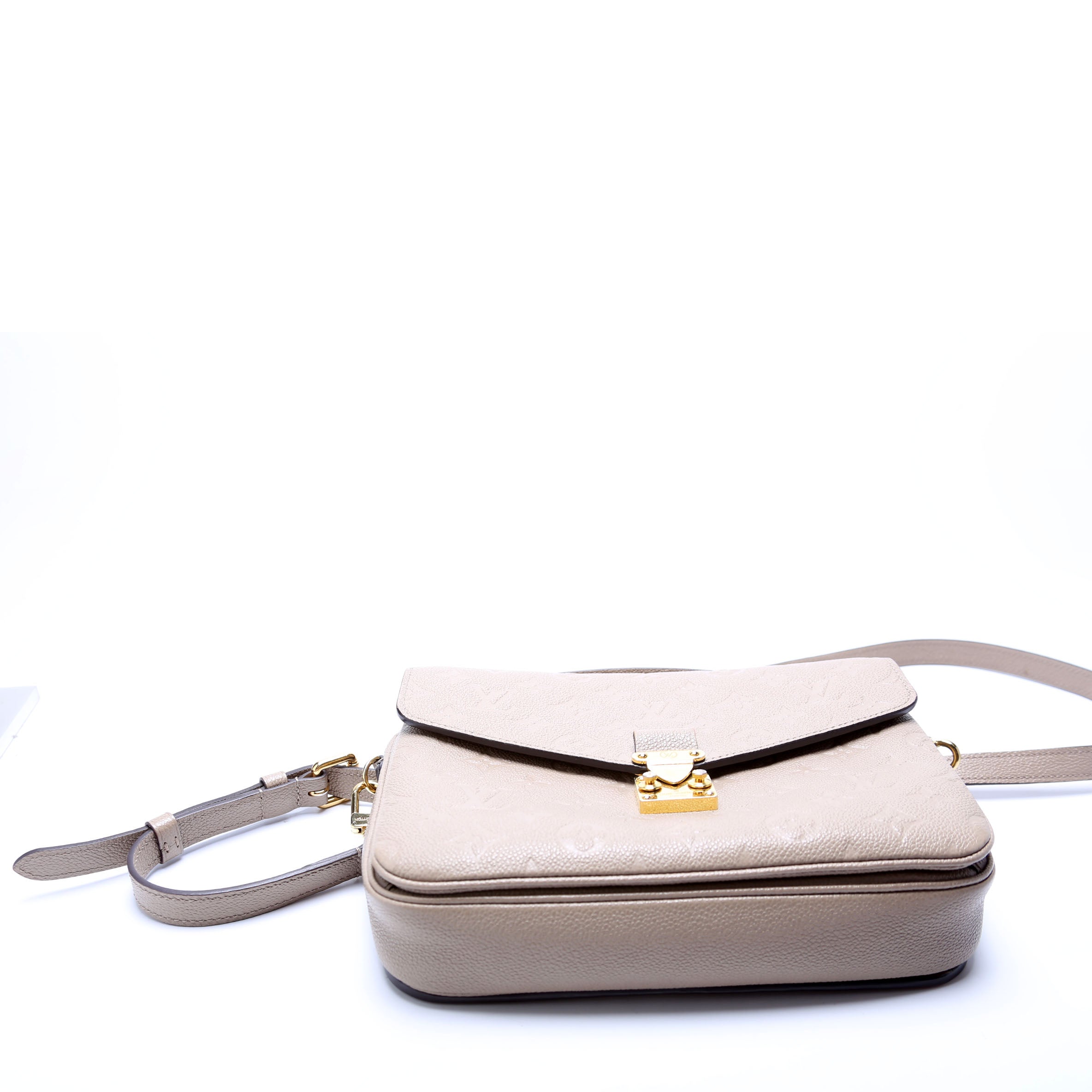 Pochette Metis Empreinte Beige