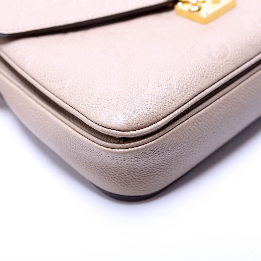 Pochette Metis Empreinte Beige