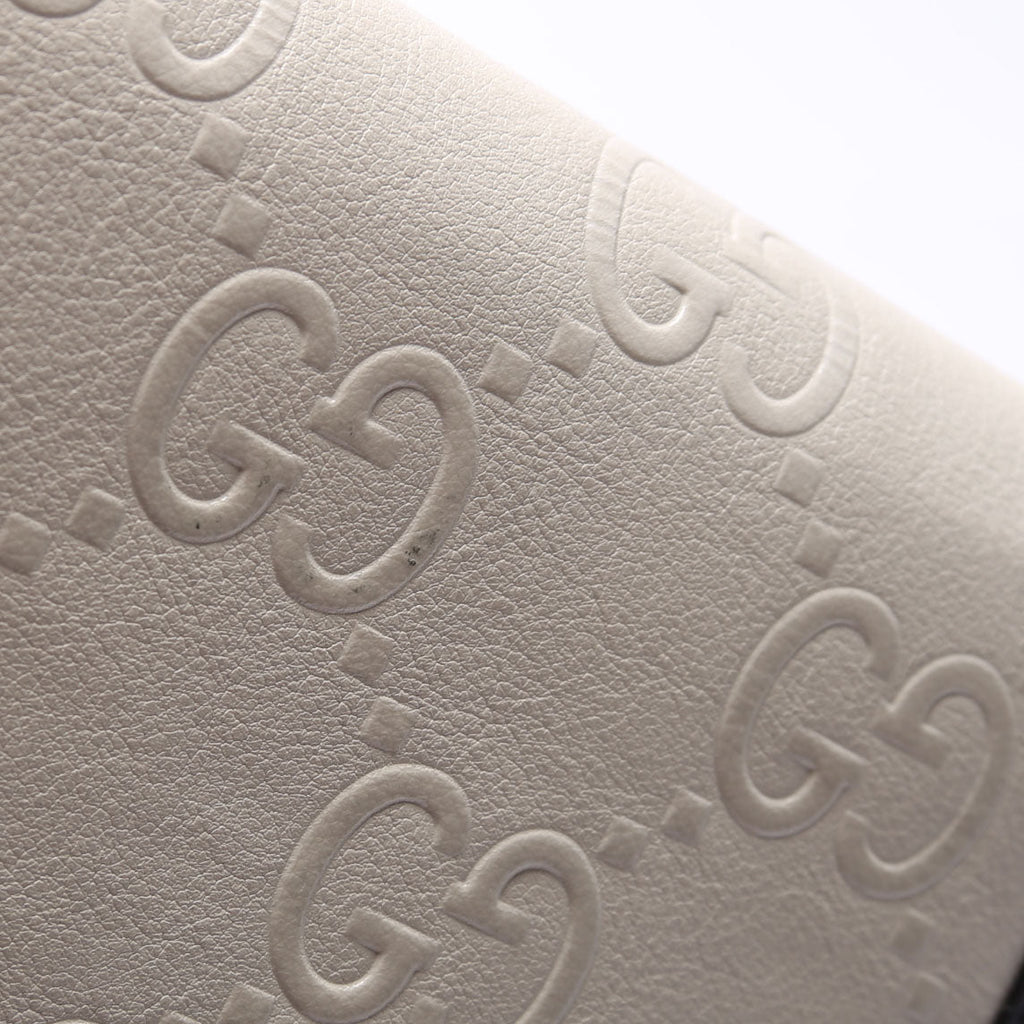 Gucci 676151 Jumbo GG Wallet Beige/Black