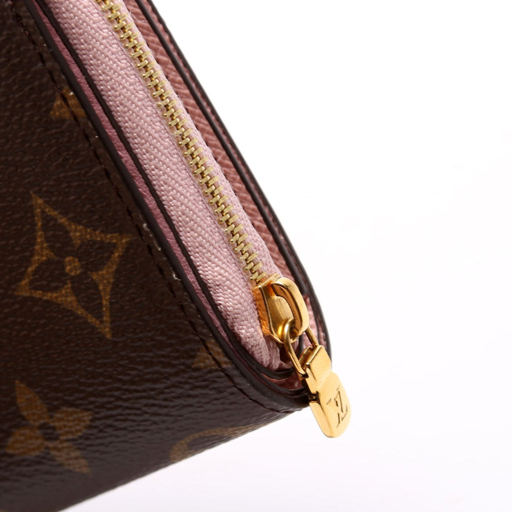 Lou Wallet Monogram Pink