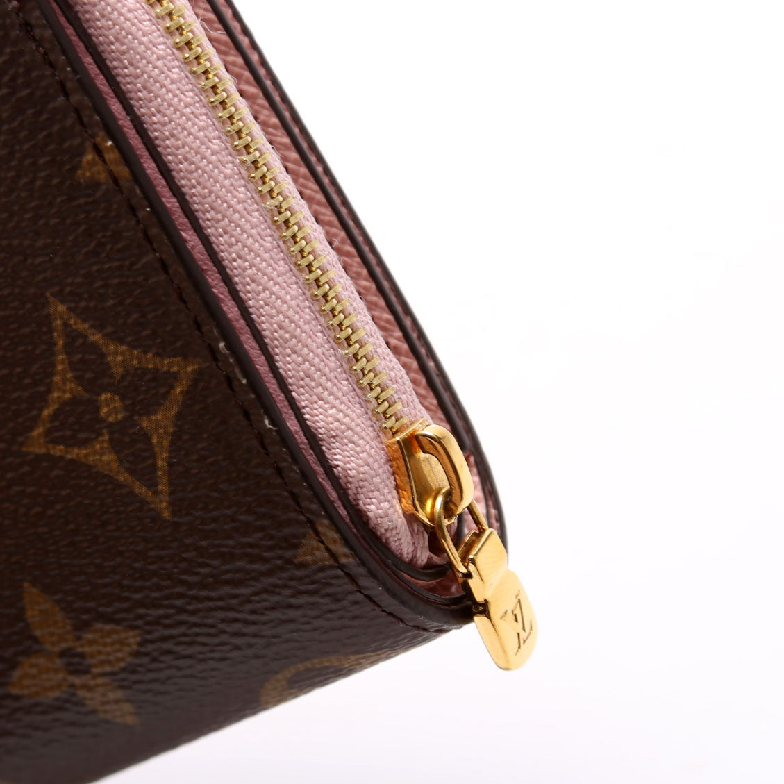 Lou Wallet Monogram Pink