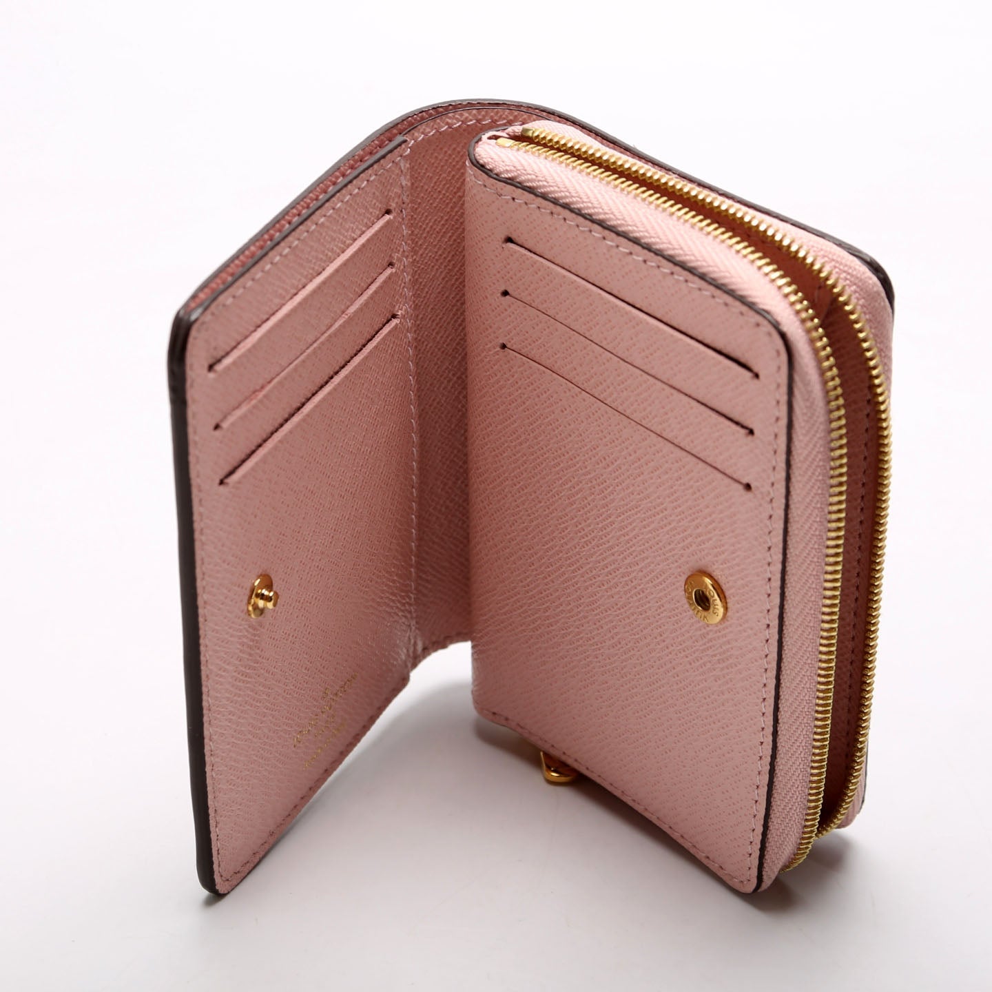 Lou Wallet Monogram Pink