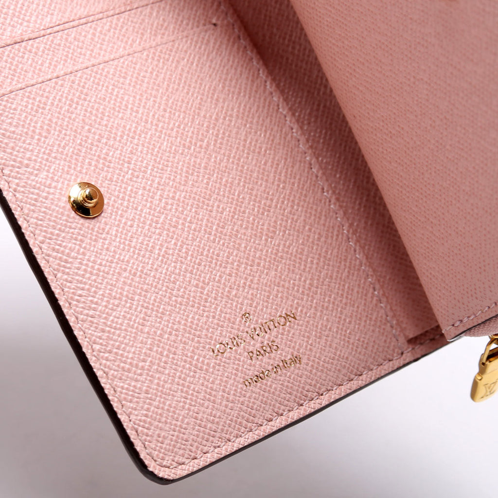 Lou Wallet Monogram Pink