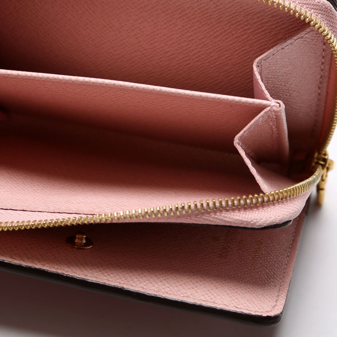 Lou Wallet Monogram Pink
