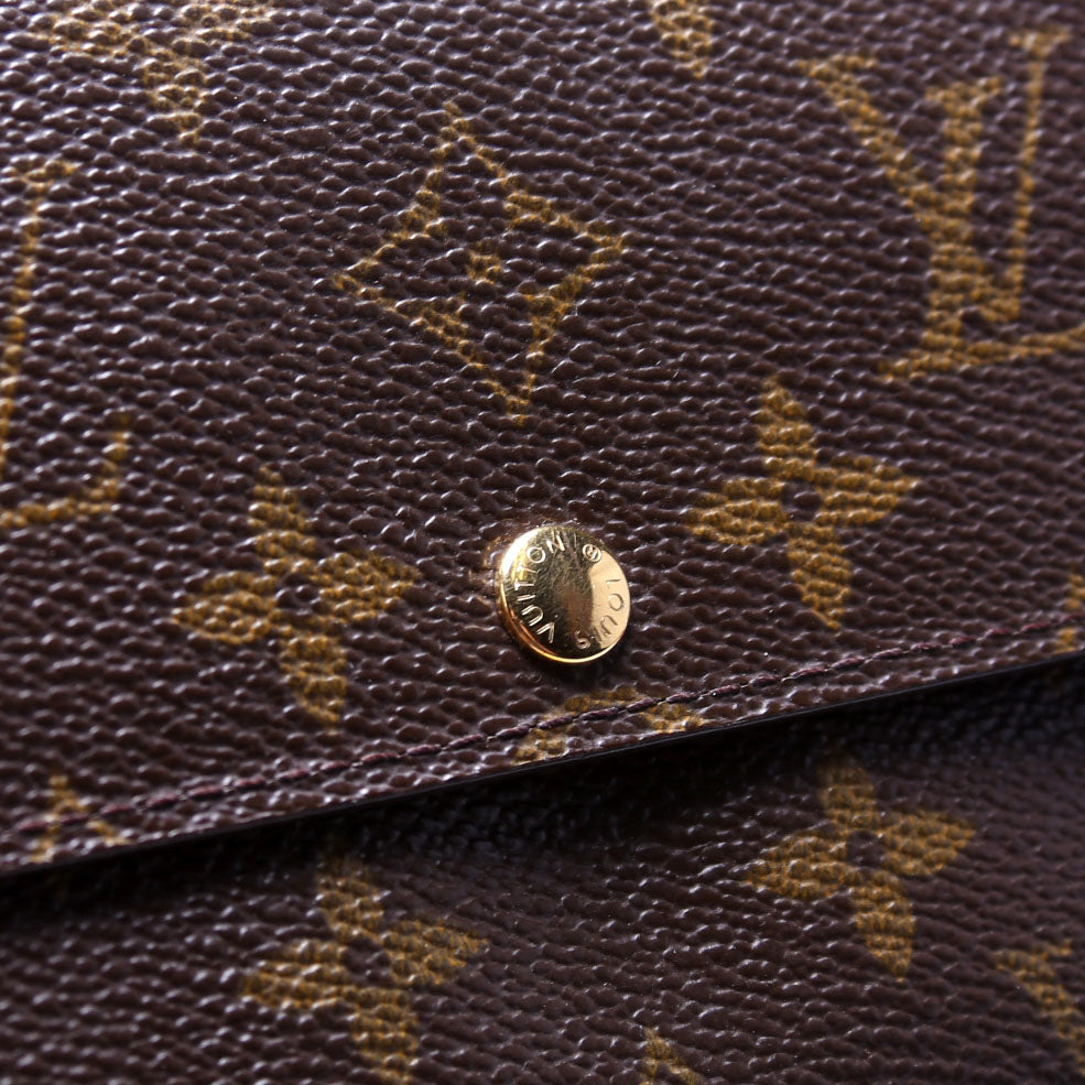Porte Tresor Sarah Wallet Monogram