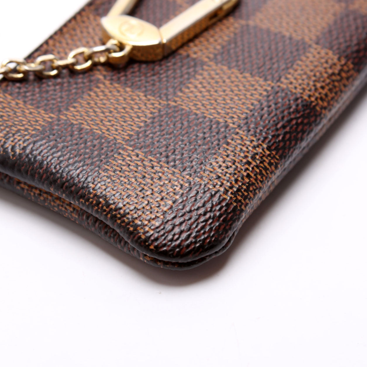 Pochette Cles Damier Ebene