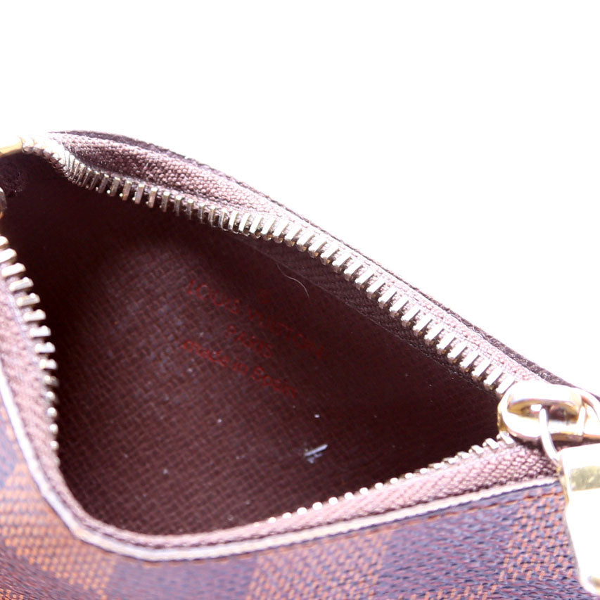 Pochette Cles Damier Ebene