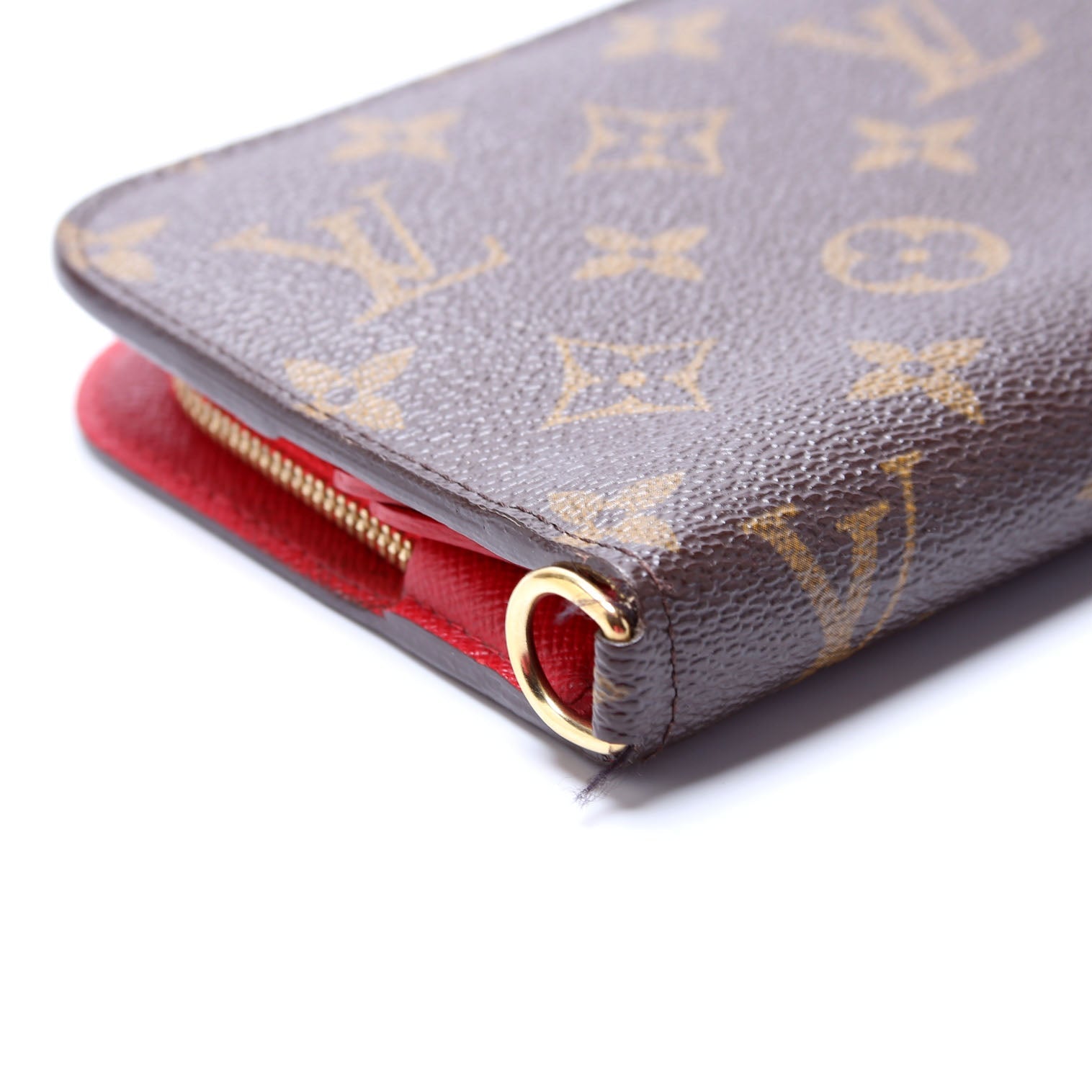 Insolite Wallet Monogram Red