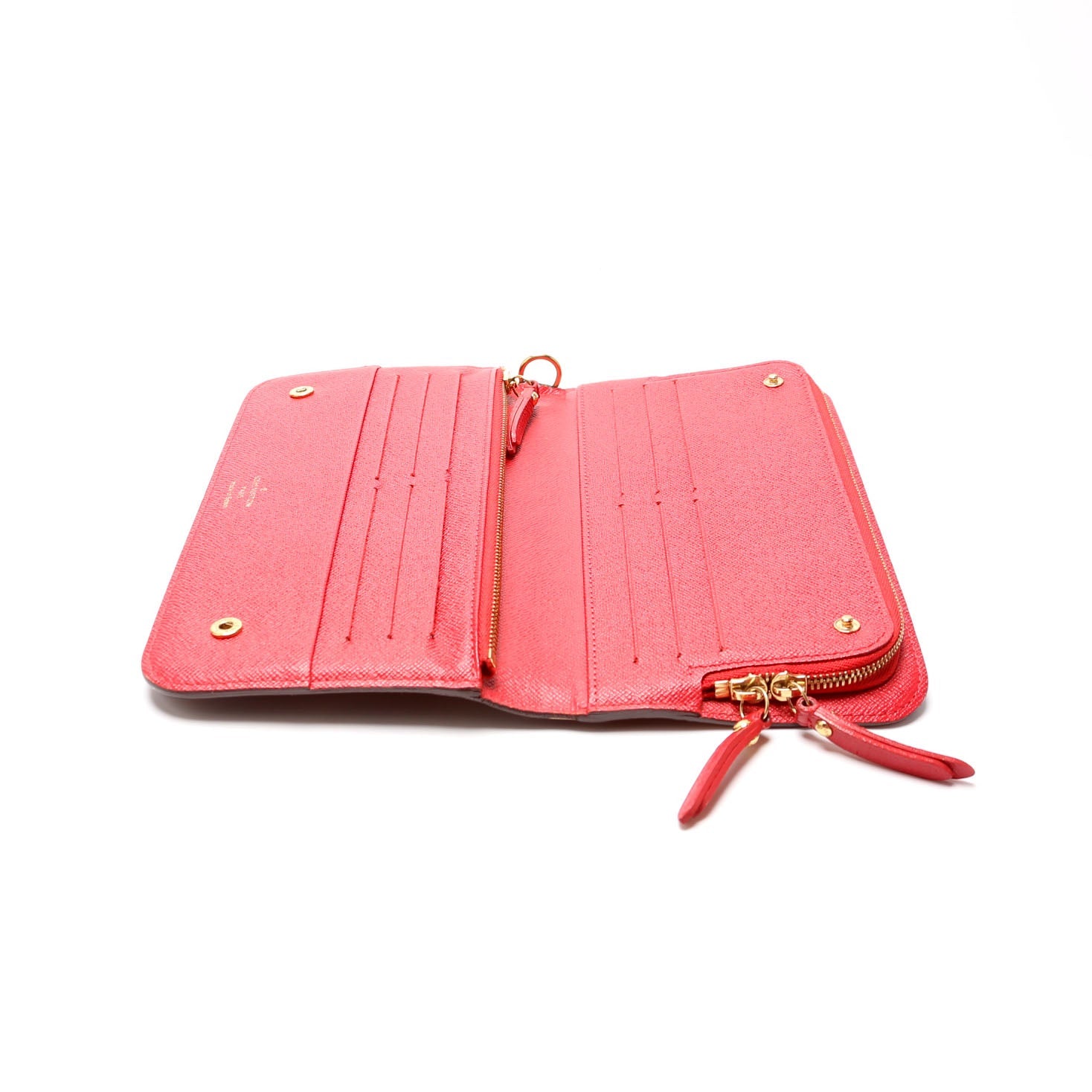Insolite Wallet Monogram Red