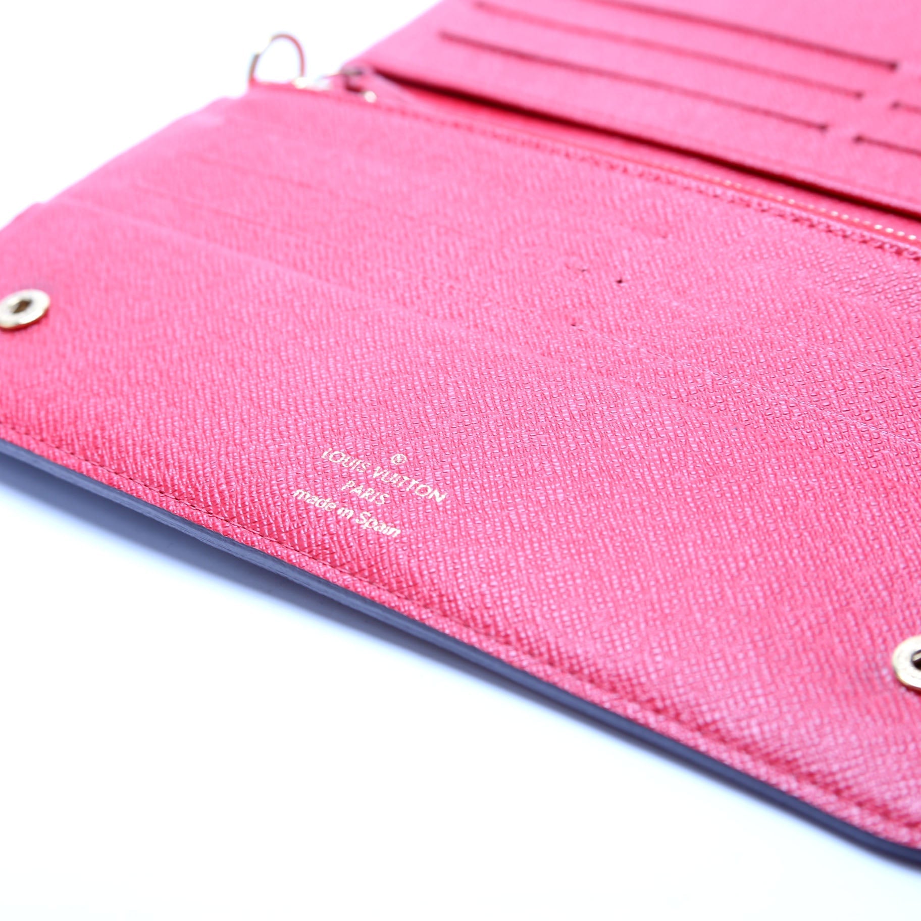 Insolite Wallet Monogram Red