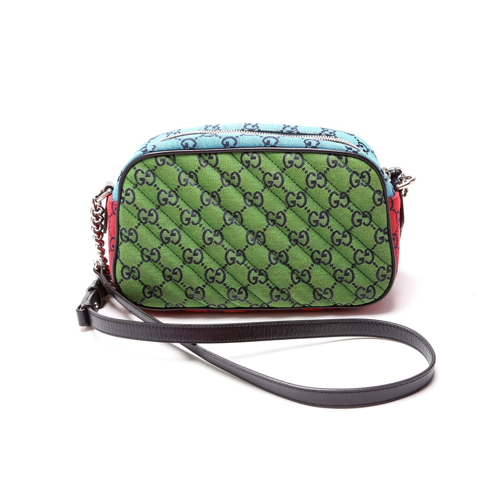 447632 Marmont Small Multicolor Canvas Camera Multicolor