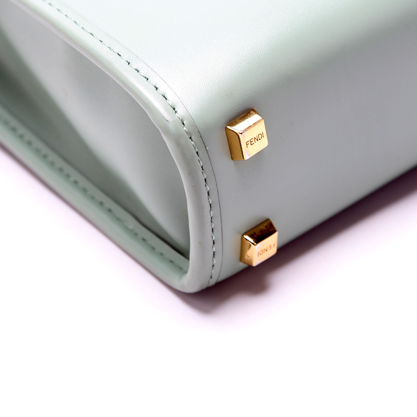Fendi 8BS051 Mini Sunshine Shopper Teal