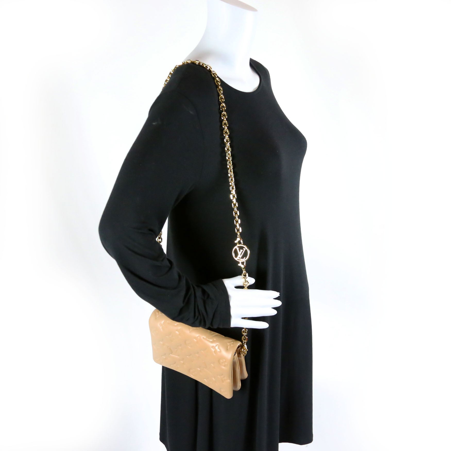 Pochette Coussin Tan